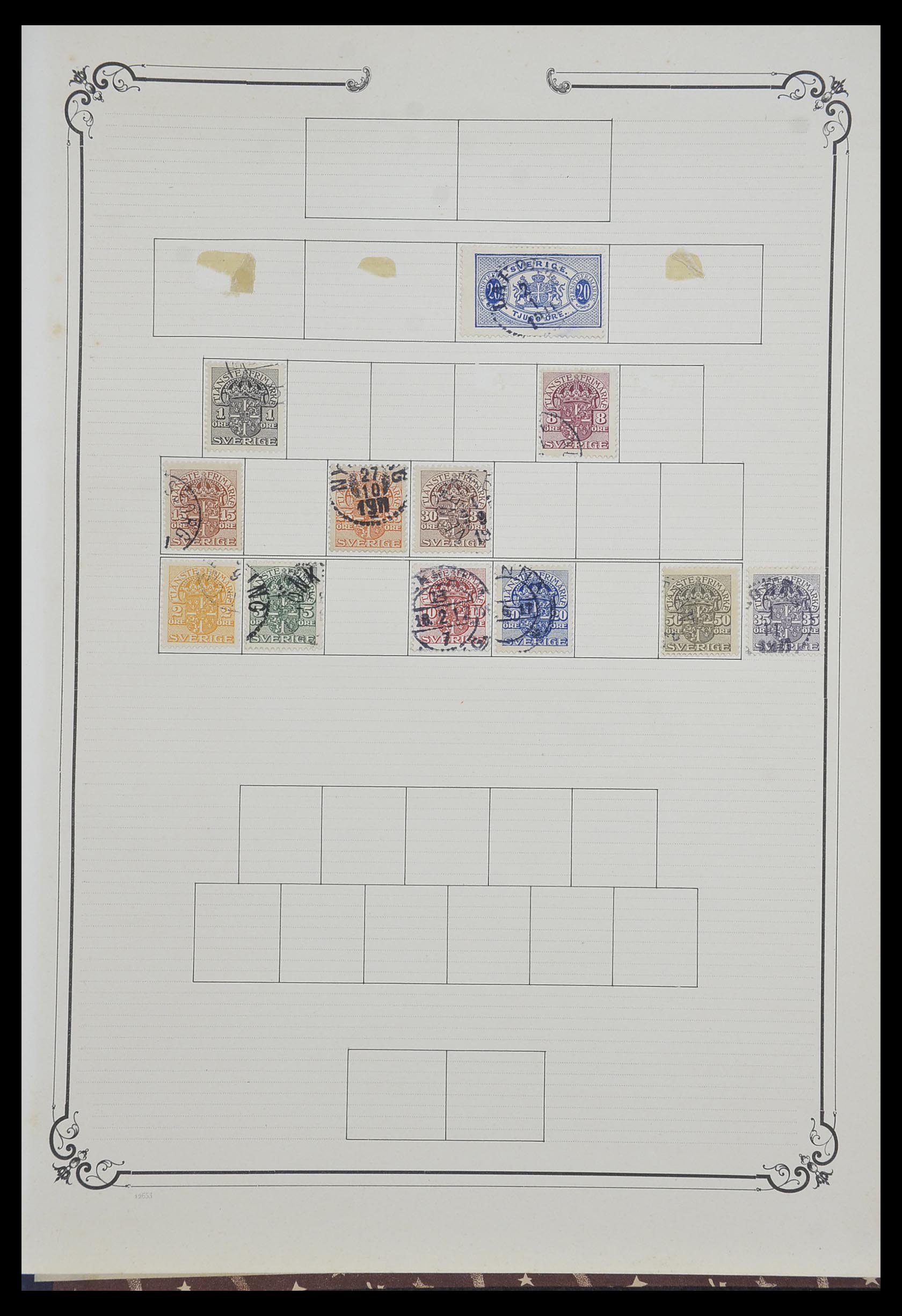 33991 070 - Postzegelverzameling 33991 Europese landen 1851-ca. 1920.