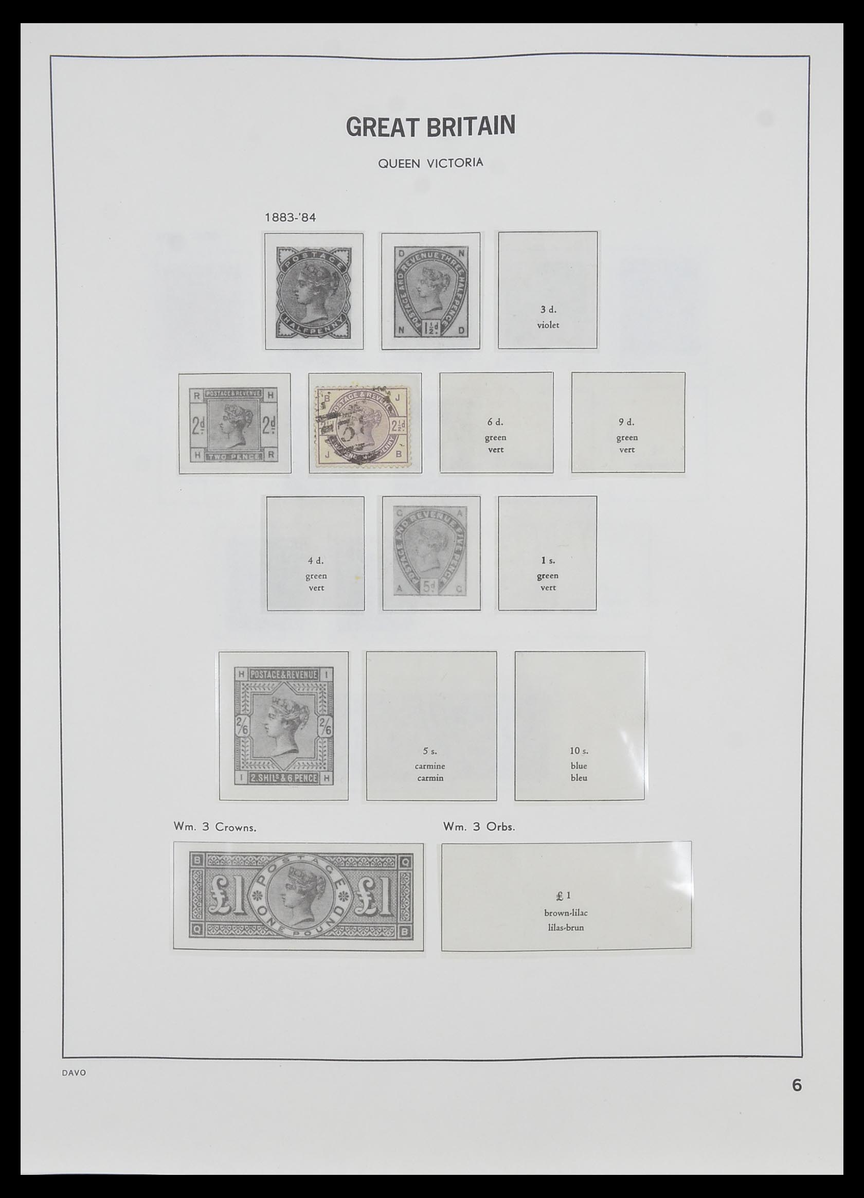 33998 003 - Postzegelverzameling 33998 Engeland 1858-1995.