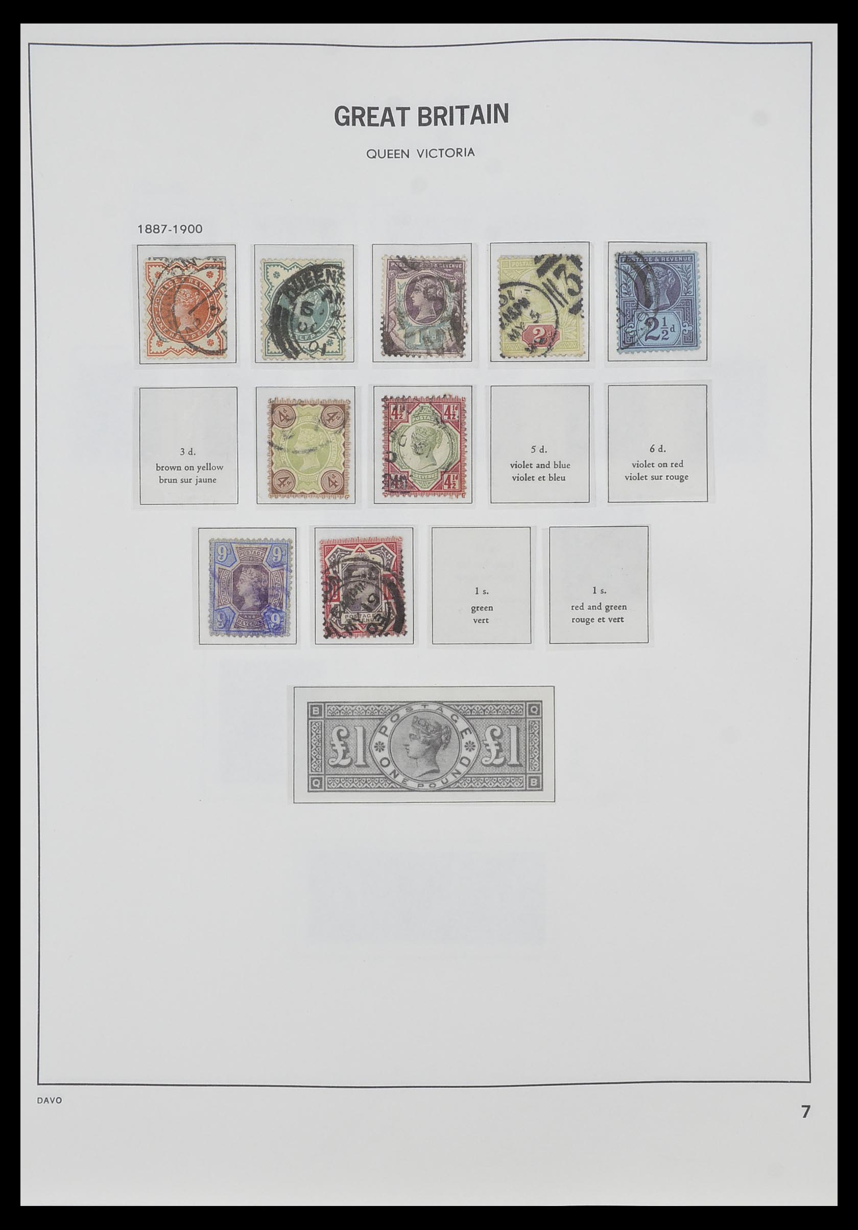 33998 004 - Postzegelverzameling 33998 Engeland 1858-1995.