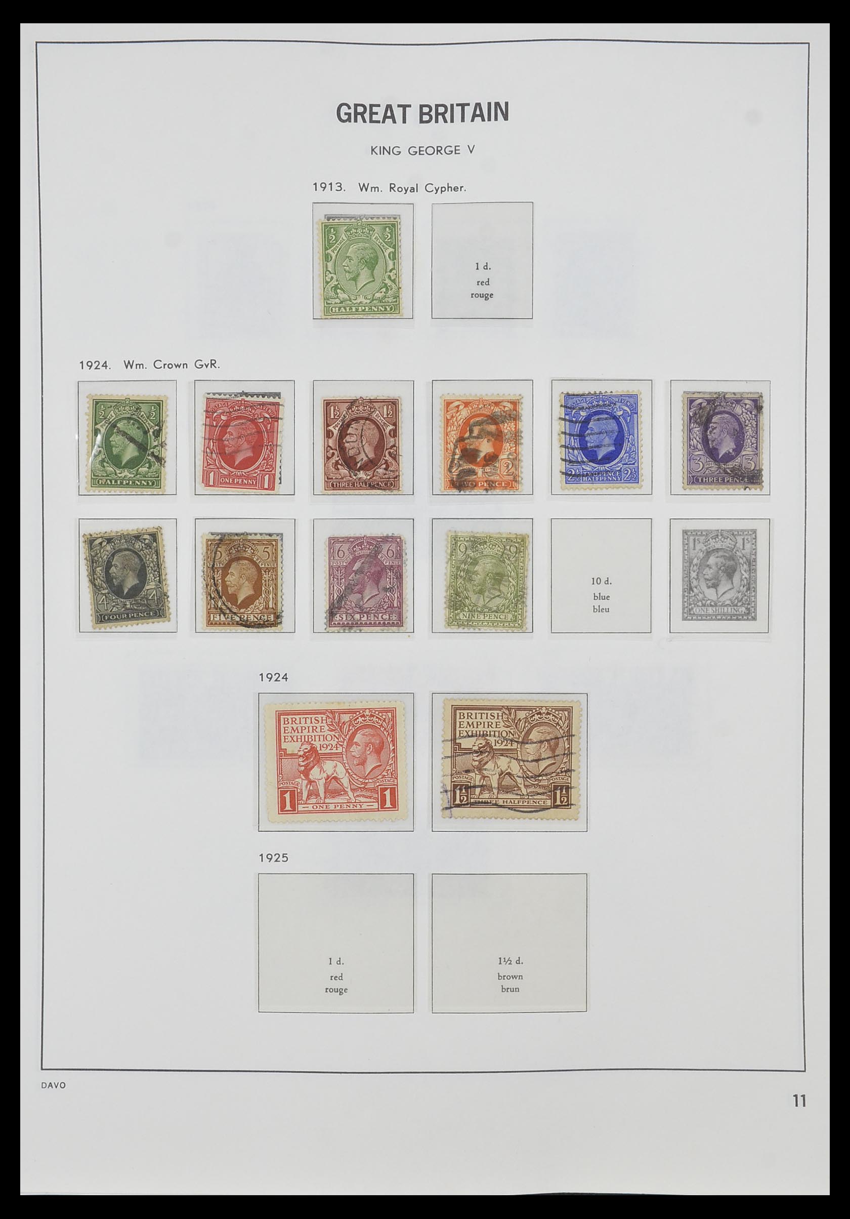 33998 008 - Postzegelverzameling 33998 Engeland 1858-1995.