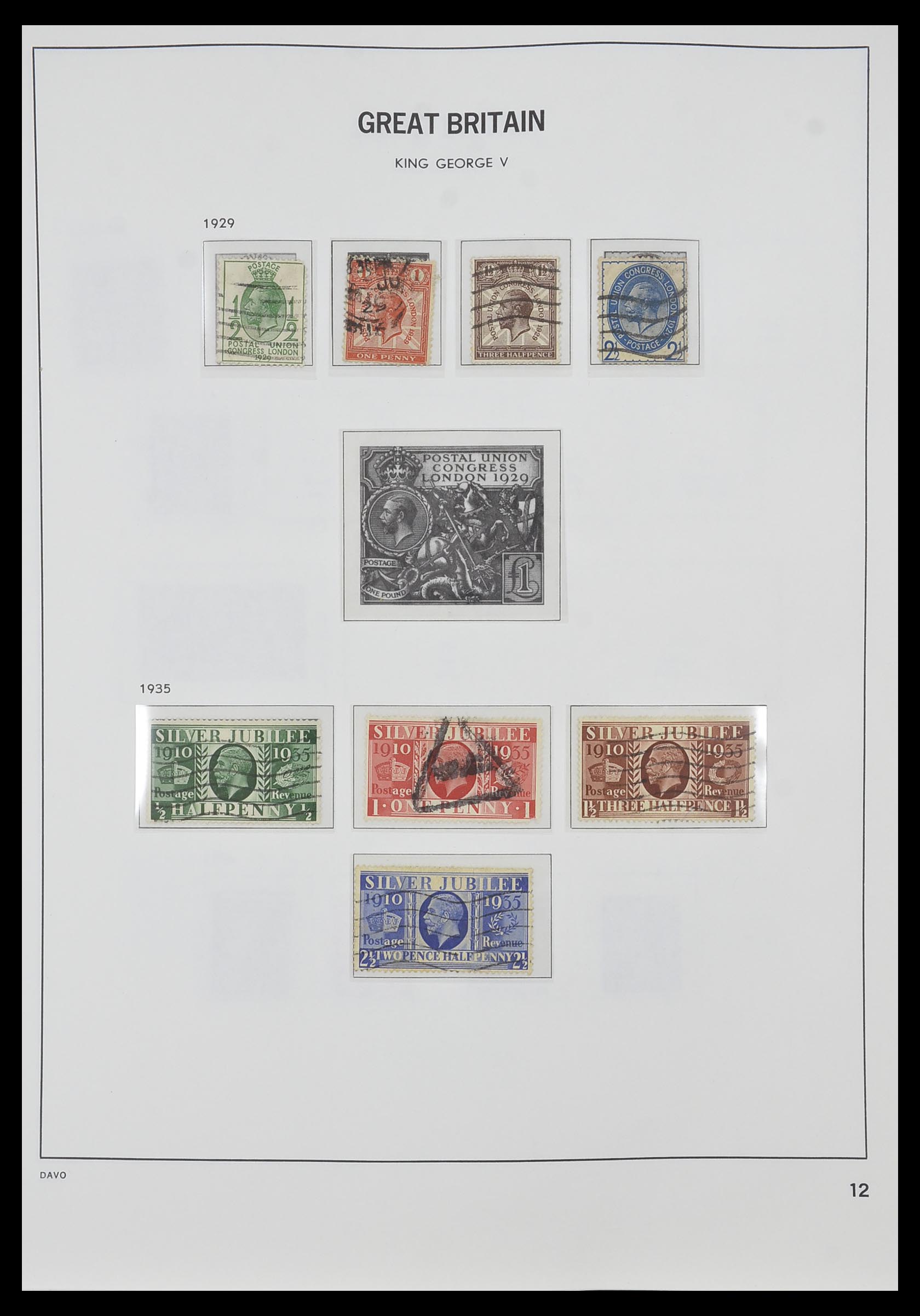 33998 009 - Postzegelverzameling 33998 Engeland 1858-1995.