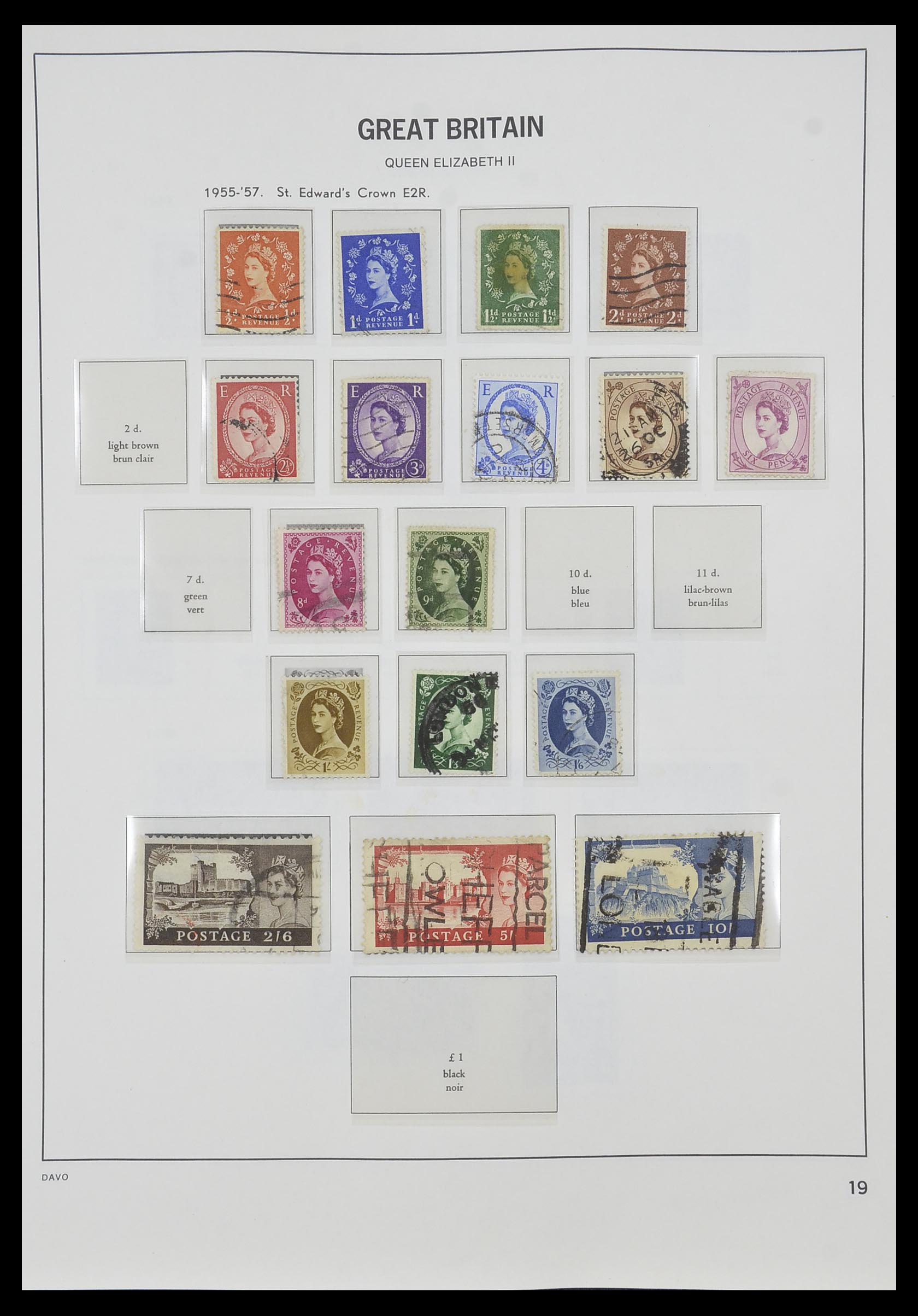 33998 016 - Postzegelverzameling 33998 Engeland 1858-1995.