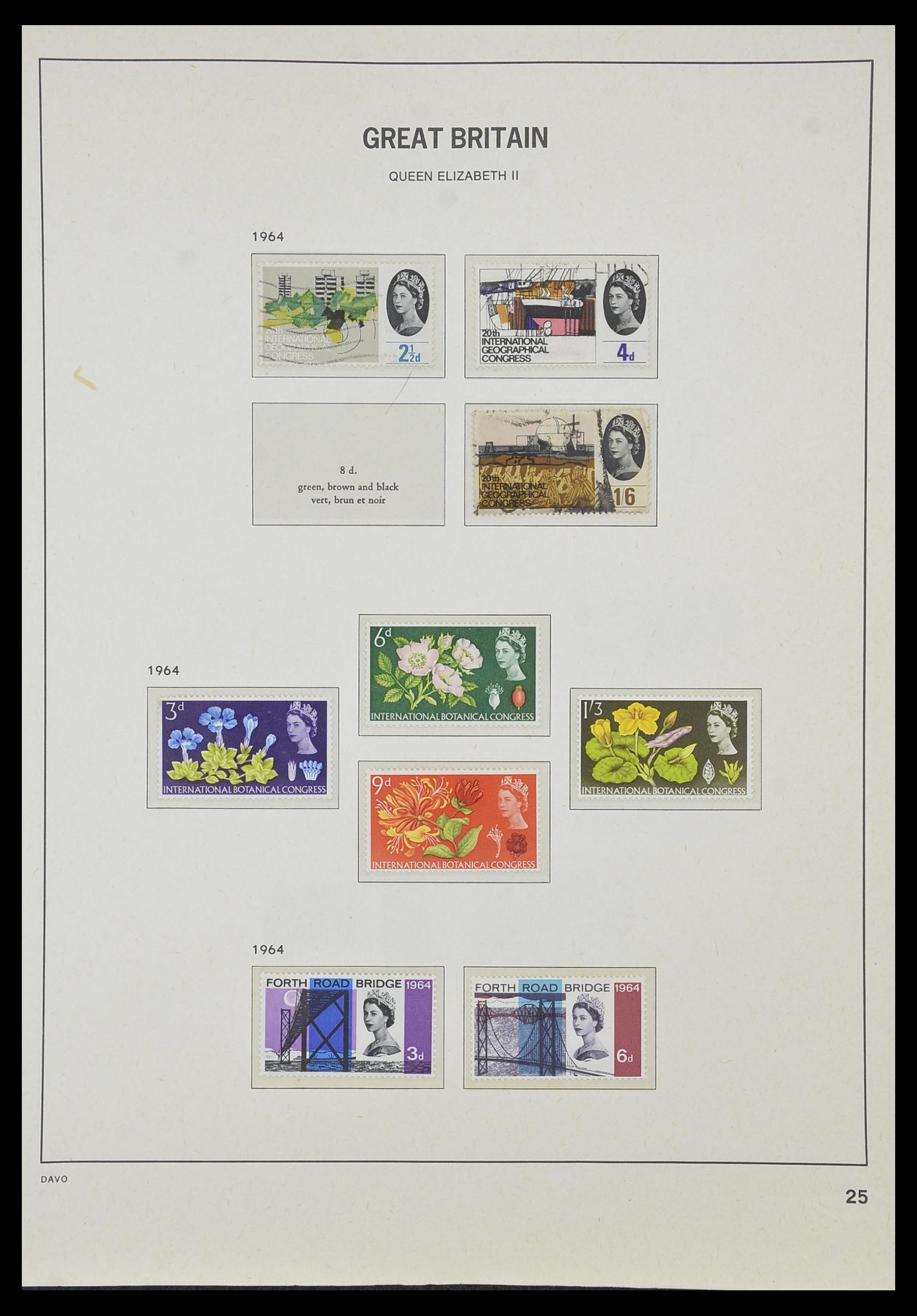 33998 022 - Postzegelverzameling 33998 Engeland 1858-1995.