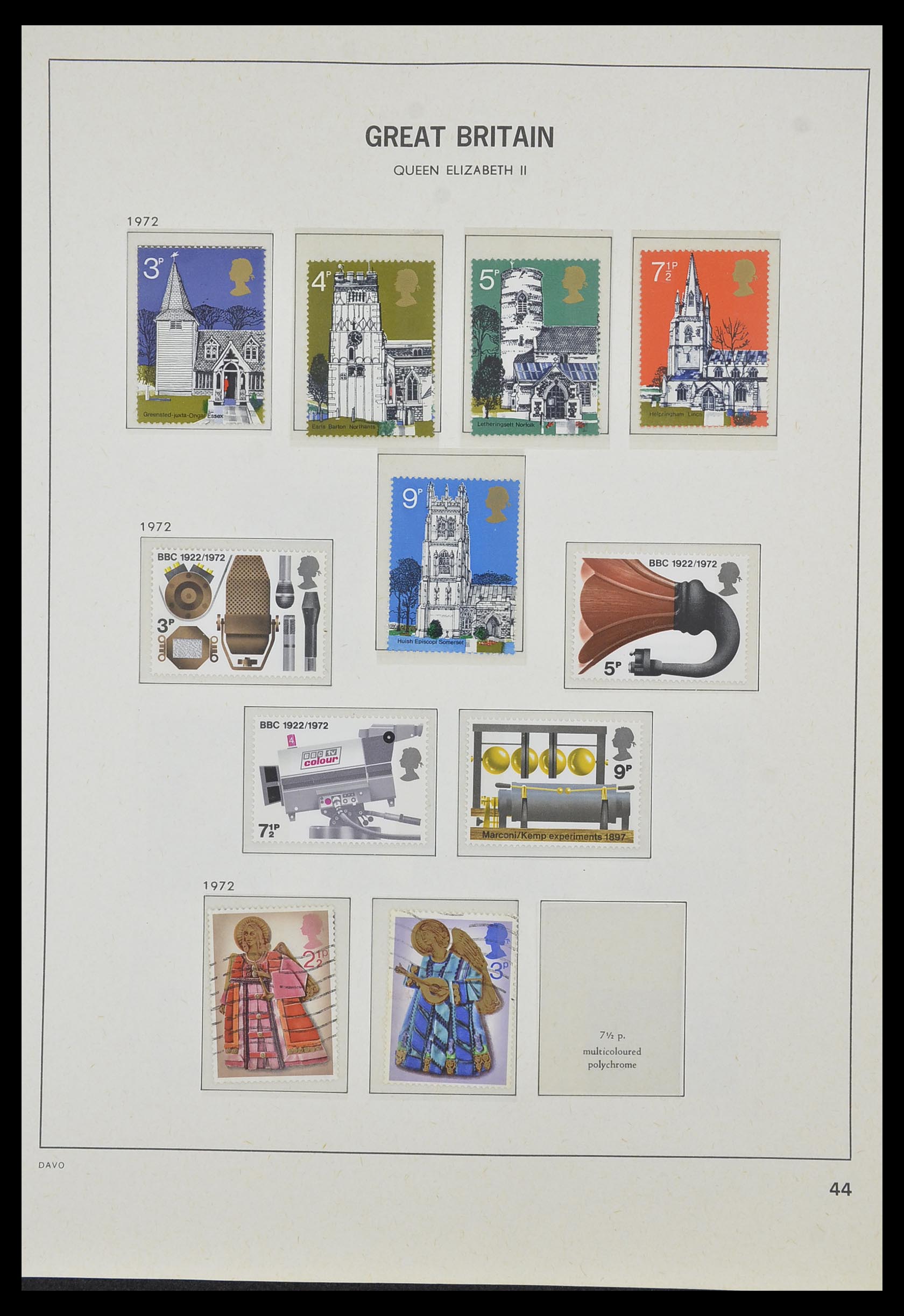 33998 040 - Postzegelverzameling 33998 Engeland 1858-1995.