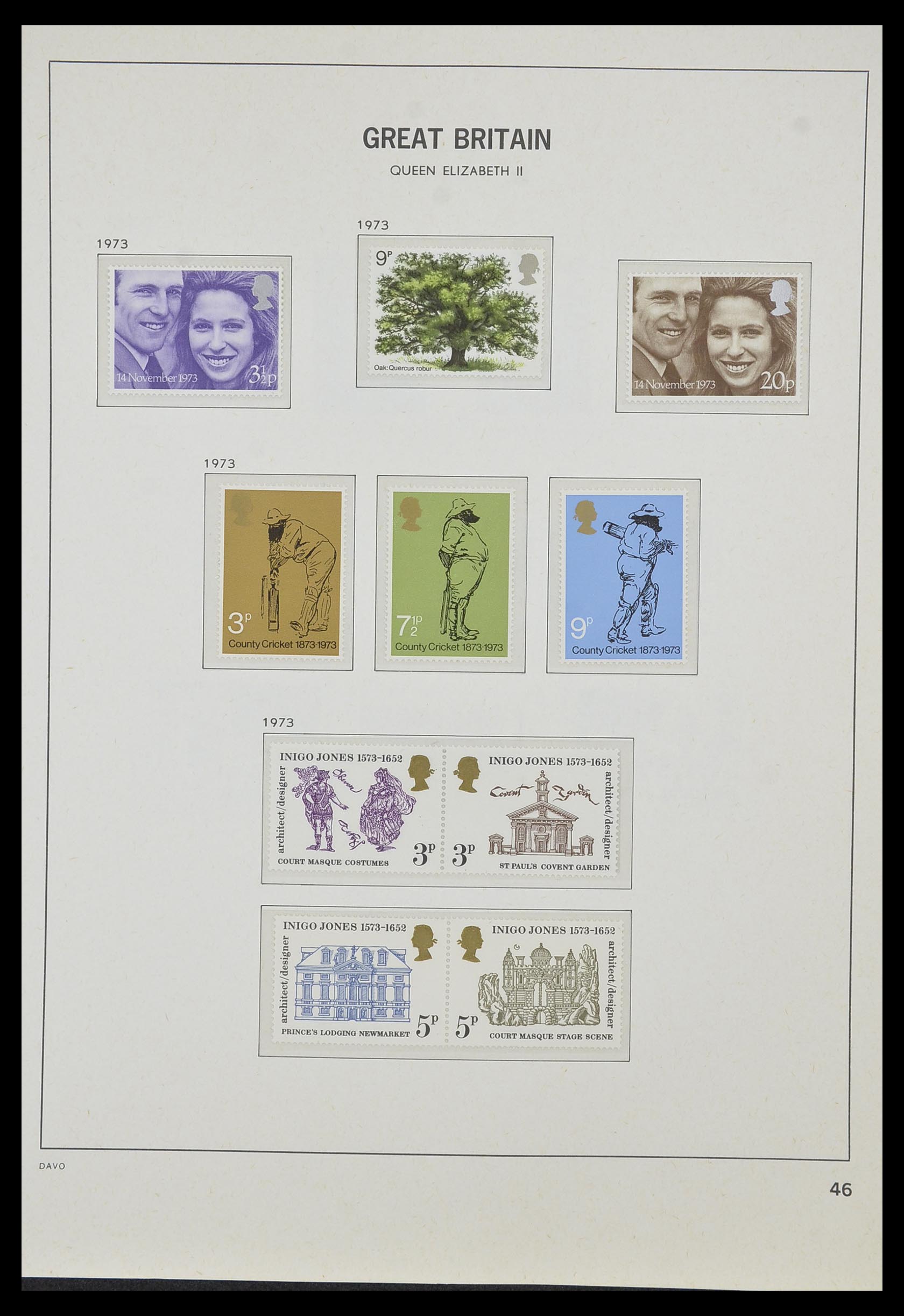 33998 042 - Postzegelverzameling 33998 Engeland 1858-1995.