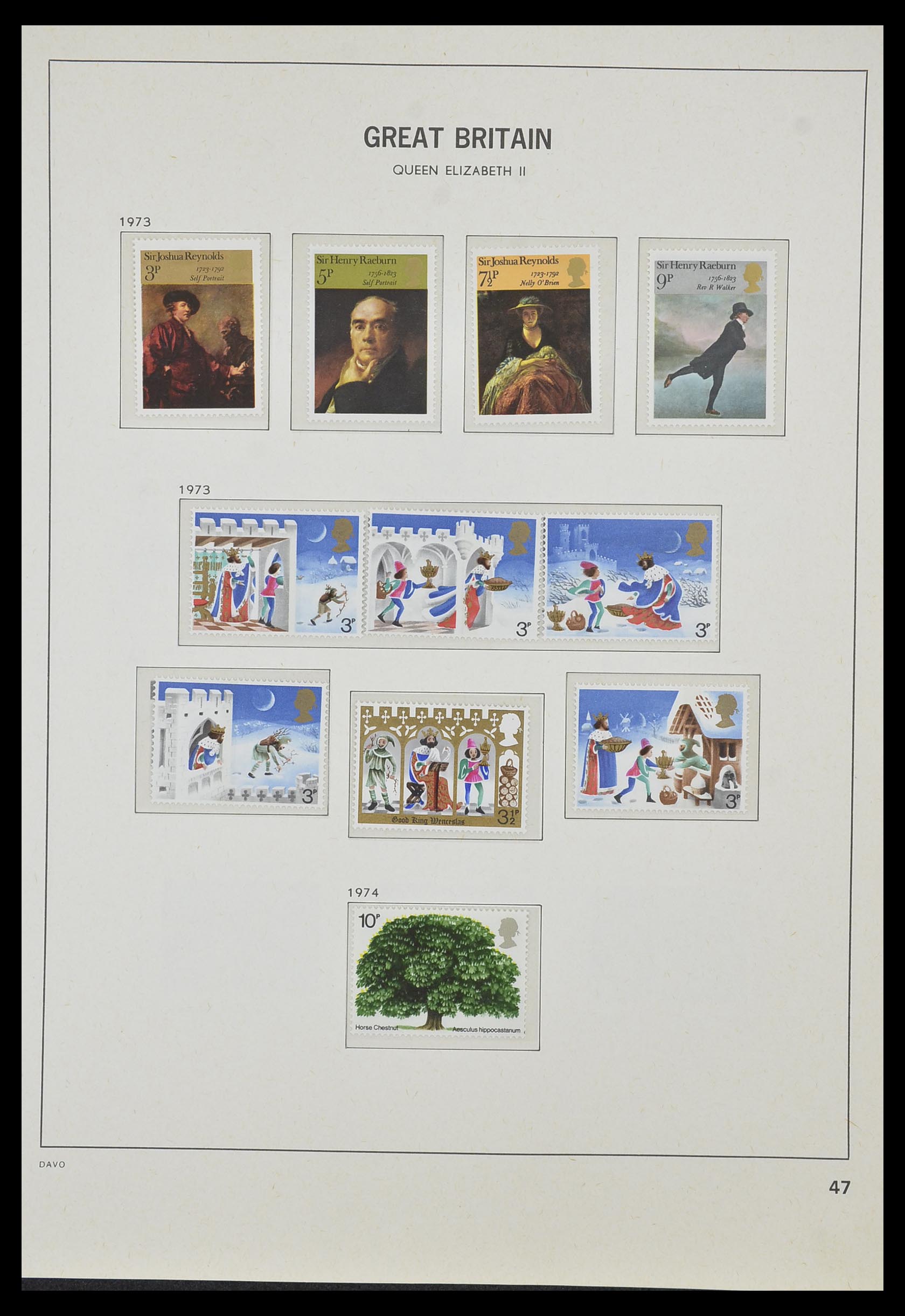 33998 043 - Postzegelverzameling 33998 Engeland 1858-1995.