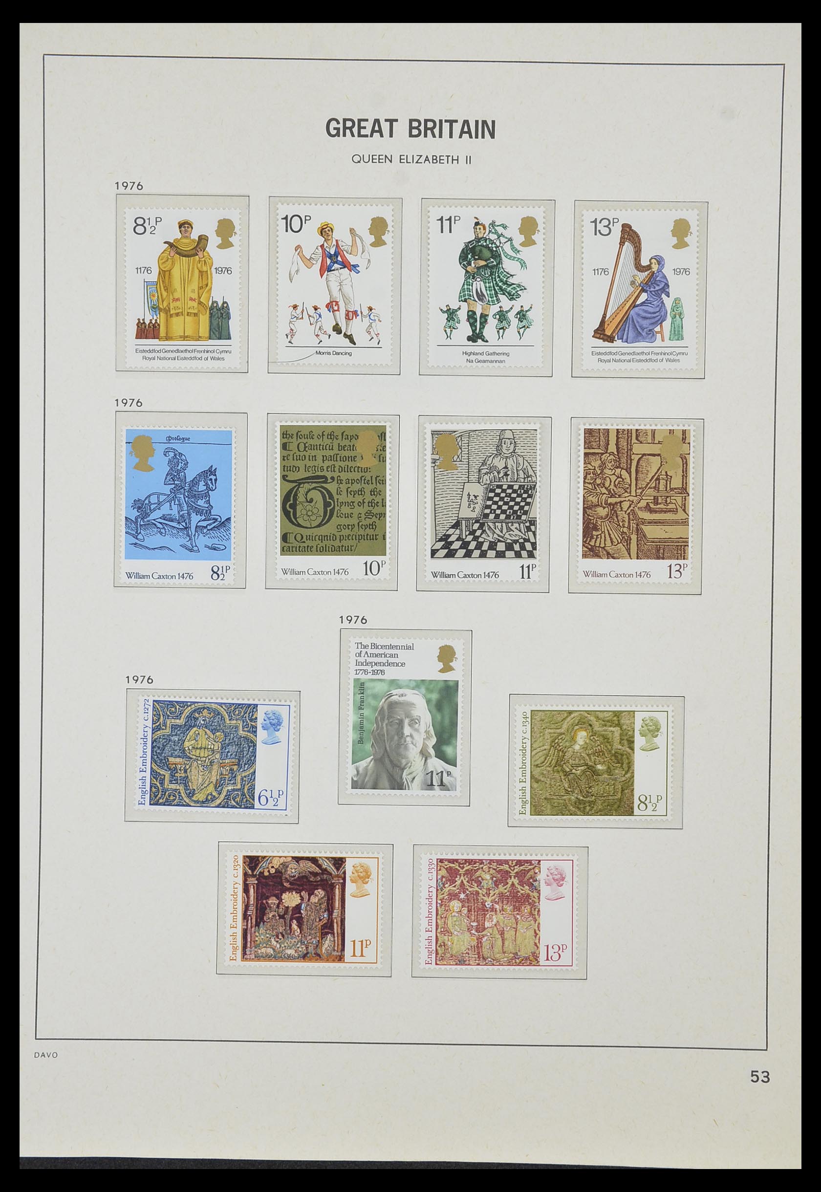 33998 049 - Postzegelverzameling 33998 Engeland 1858-1995.