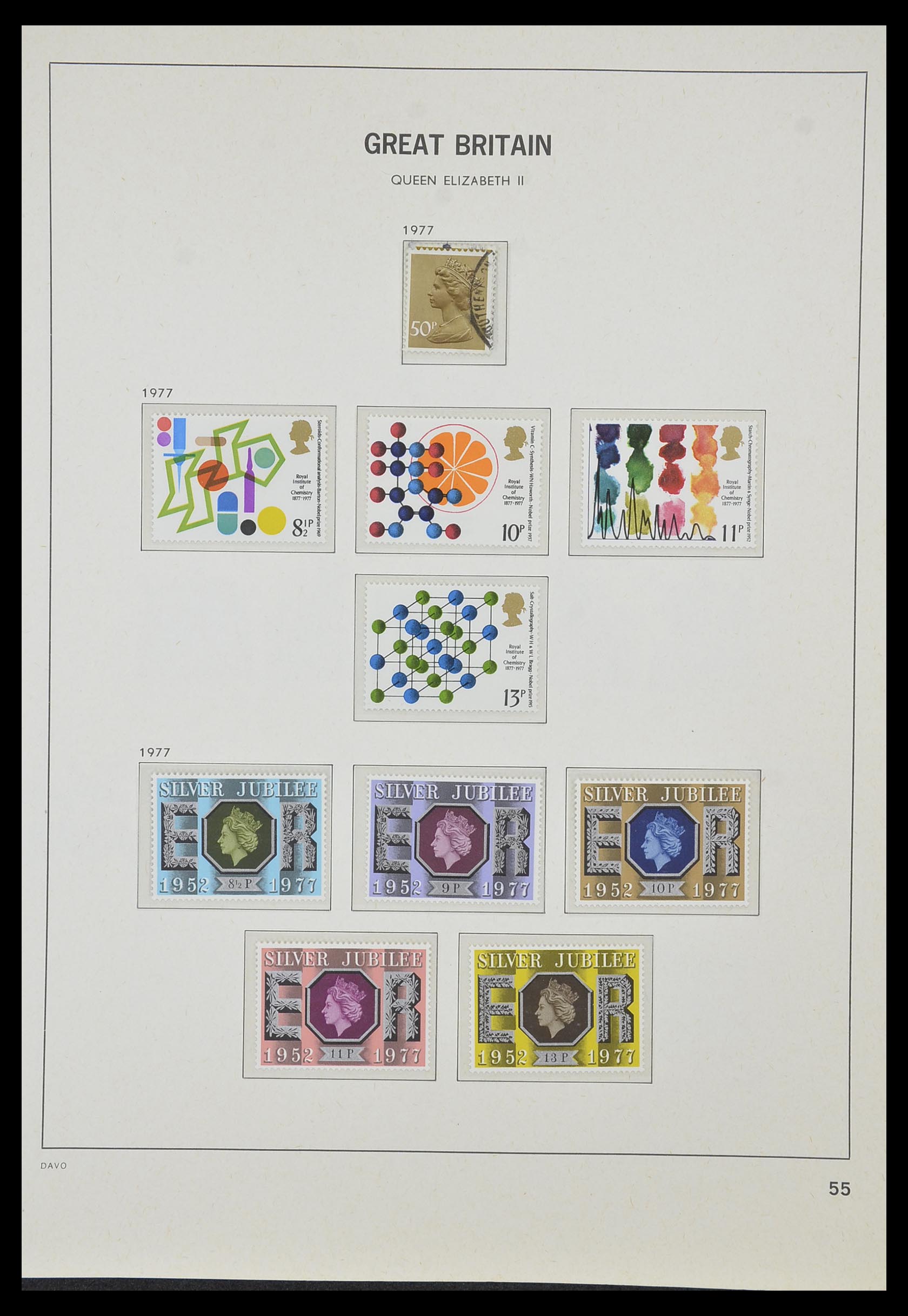 33998 051 - Postzegelverzameling 33998 Engeland 1858-1995.