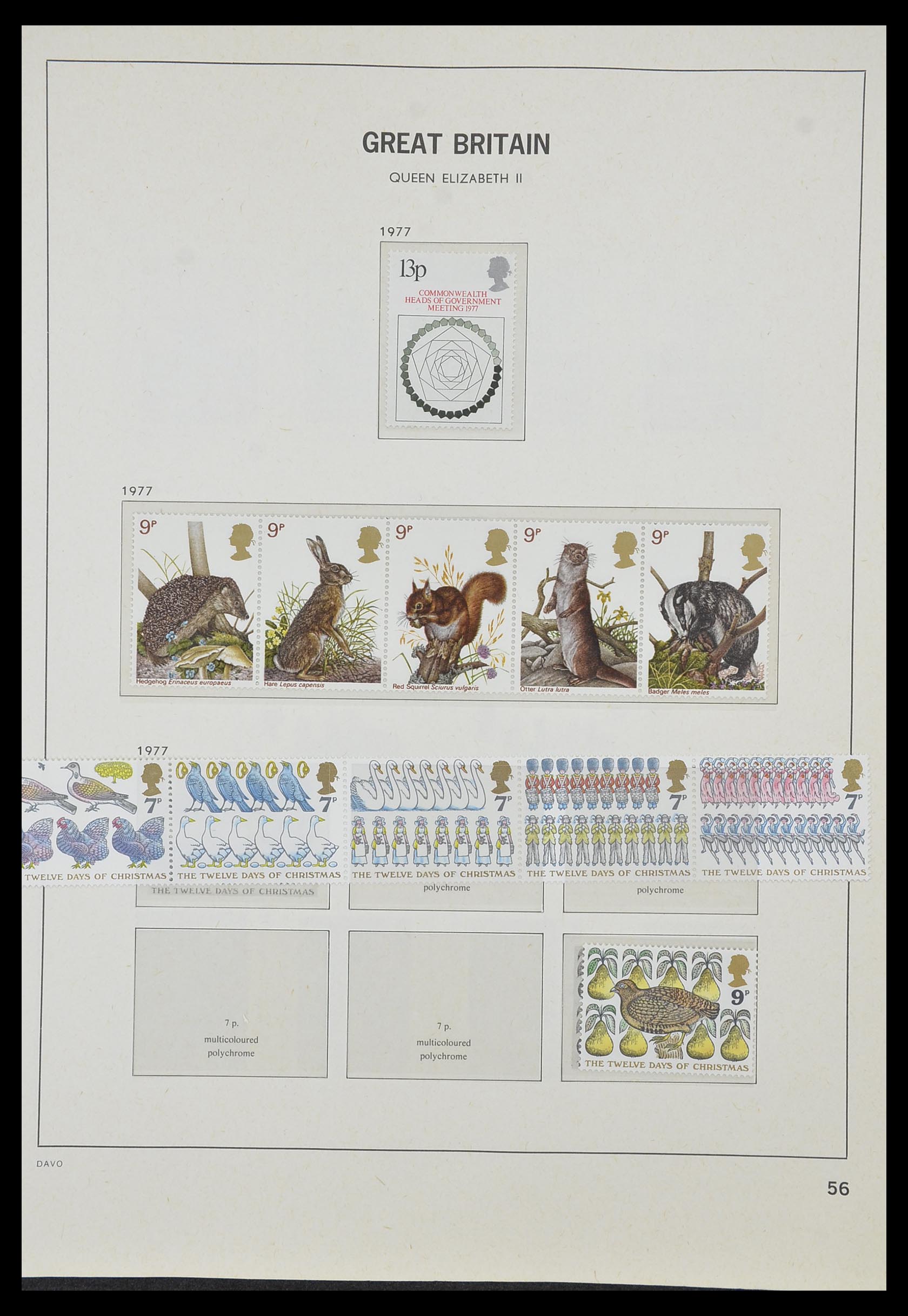 33998 052 - Stamp collection 33998 Great Britain 1858-1995.