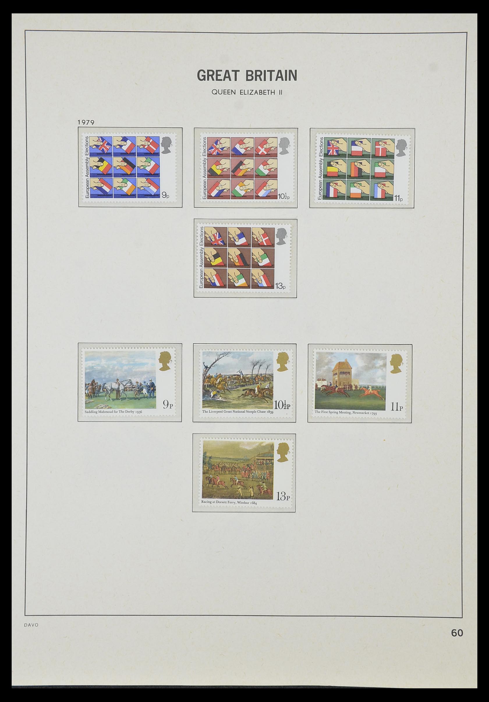 33998 056 - Postzegelverzameling 33998 Engeland 1858-1995.