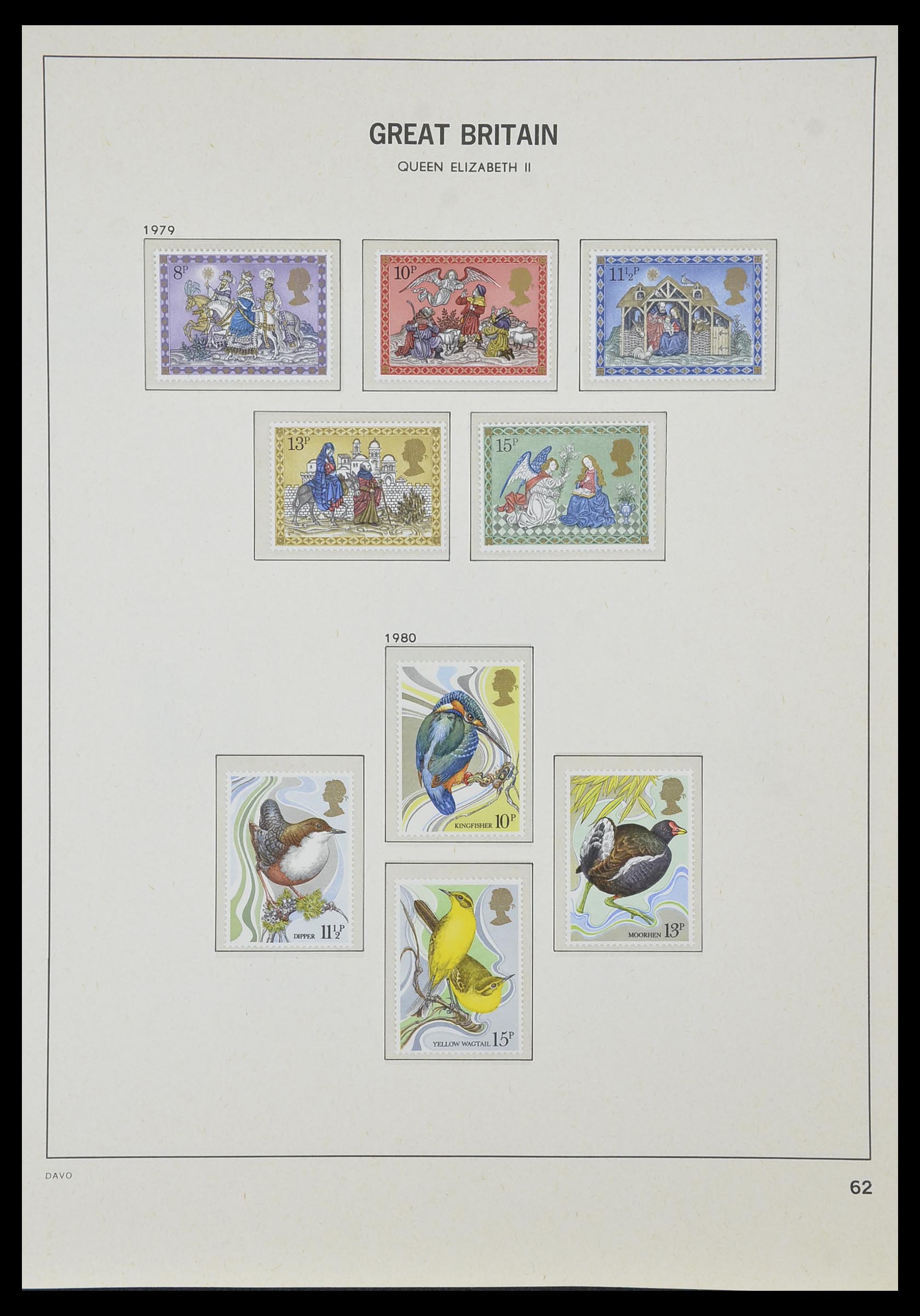 33998 058 - Postzegelverzameling 33998 Engeland 1858-1995.