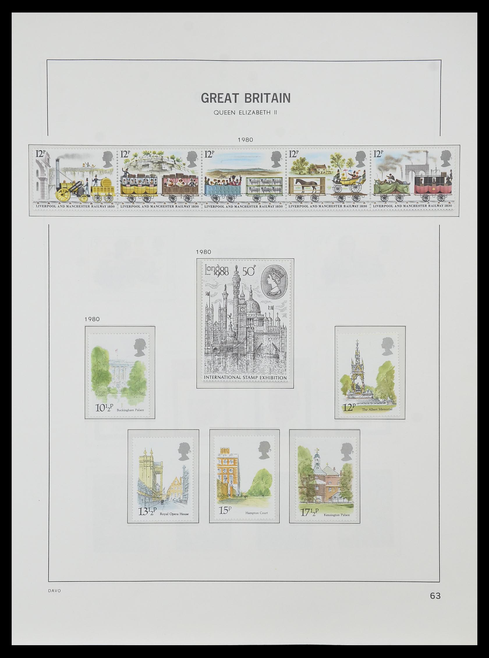 33998 060 - Postzegelverzameling 33998 Engeland 1858-1995.