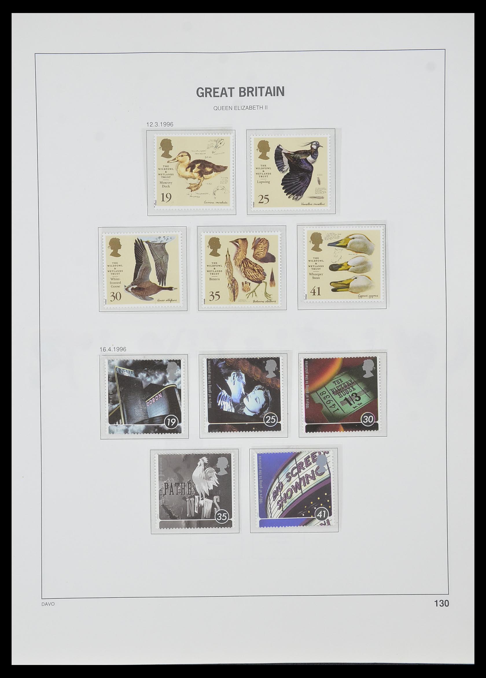 33998 125 - Postzegelverzameling 33998 Engeland 1858-1995.