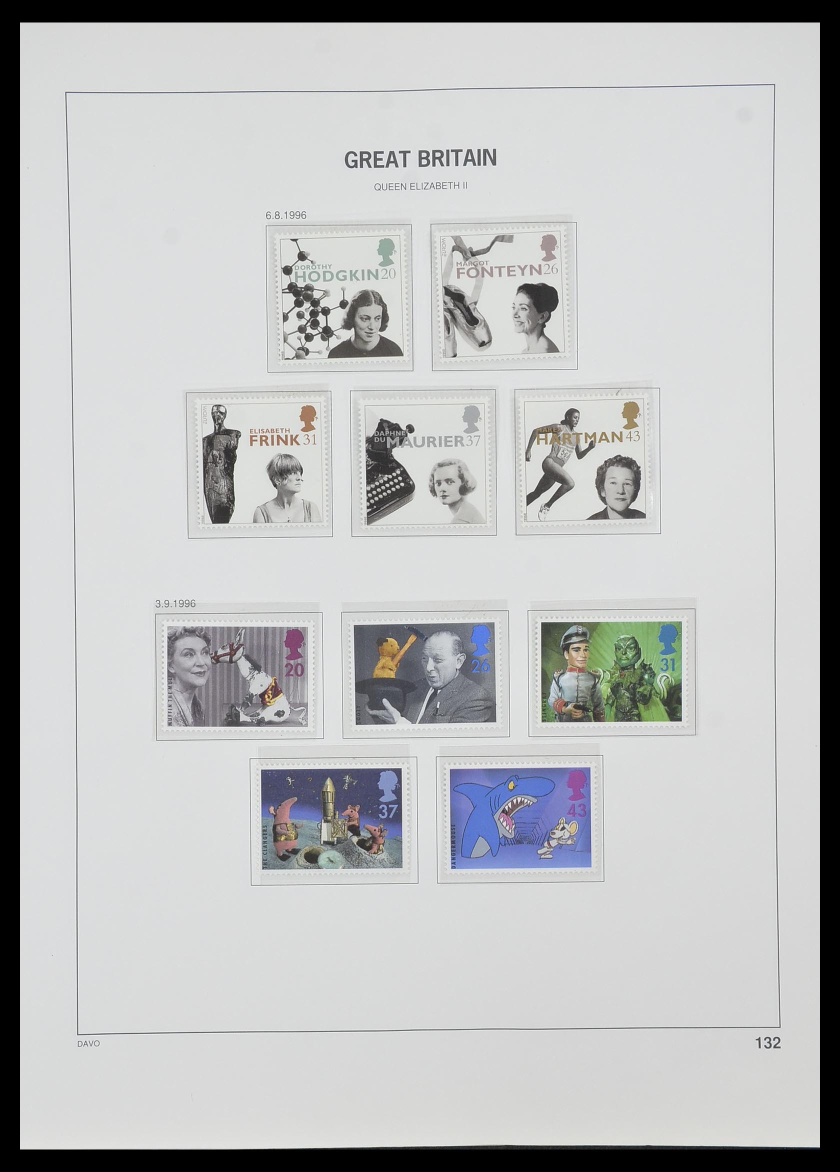 33998 127 - Postzegelverzameling 33998 Engeland 1858-1995.