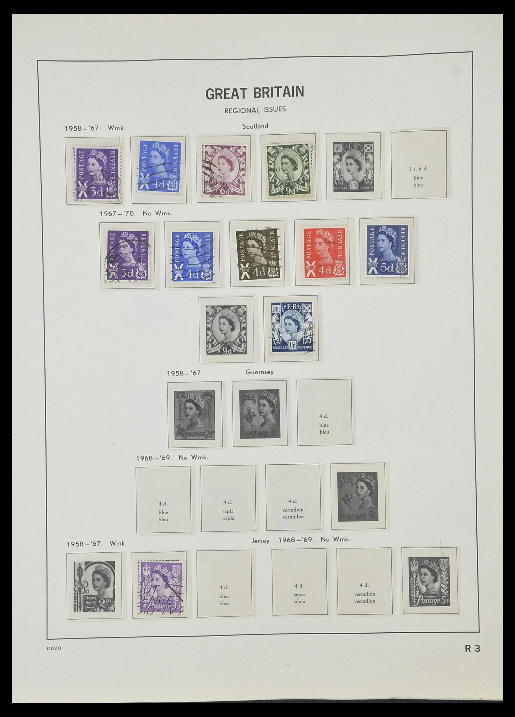 33998 135 - Postzegelverzameling 33998 Engeland 1858-1995.