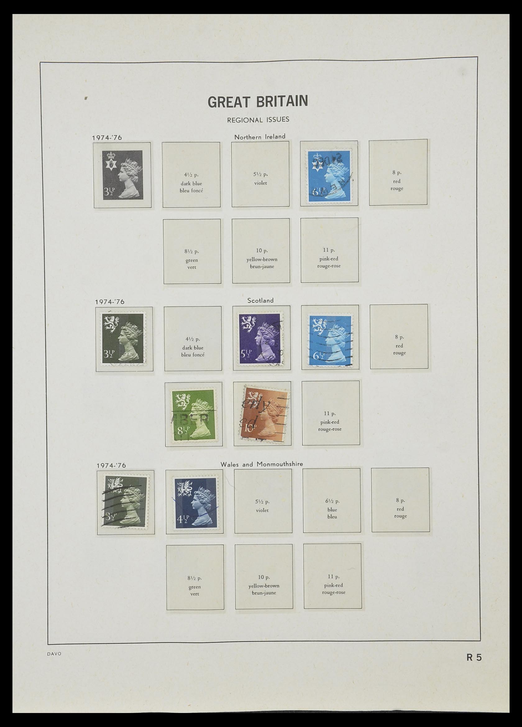 33998 137 - Postzegelverzameling 33998 Engeland 1858-1995.