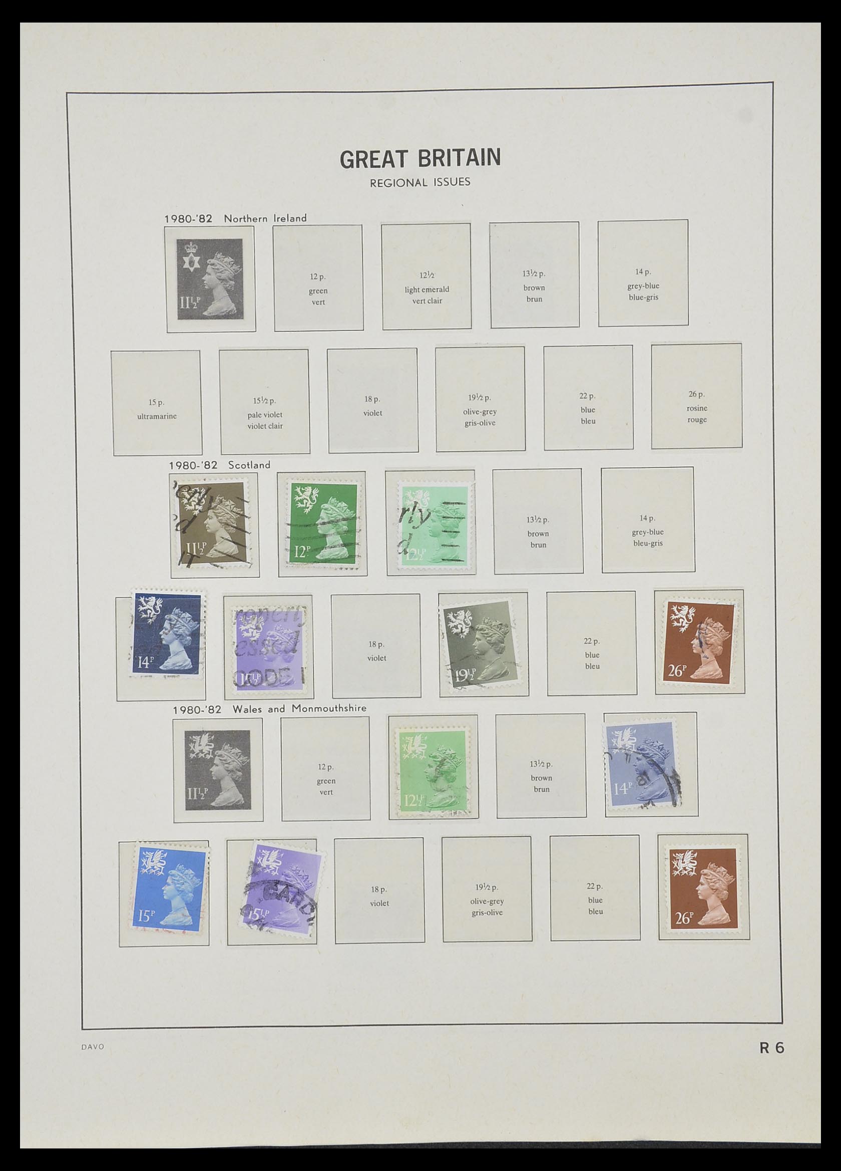 33998 138 - Postzegelverzameling 33998 Engeland 1858-1995.