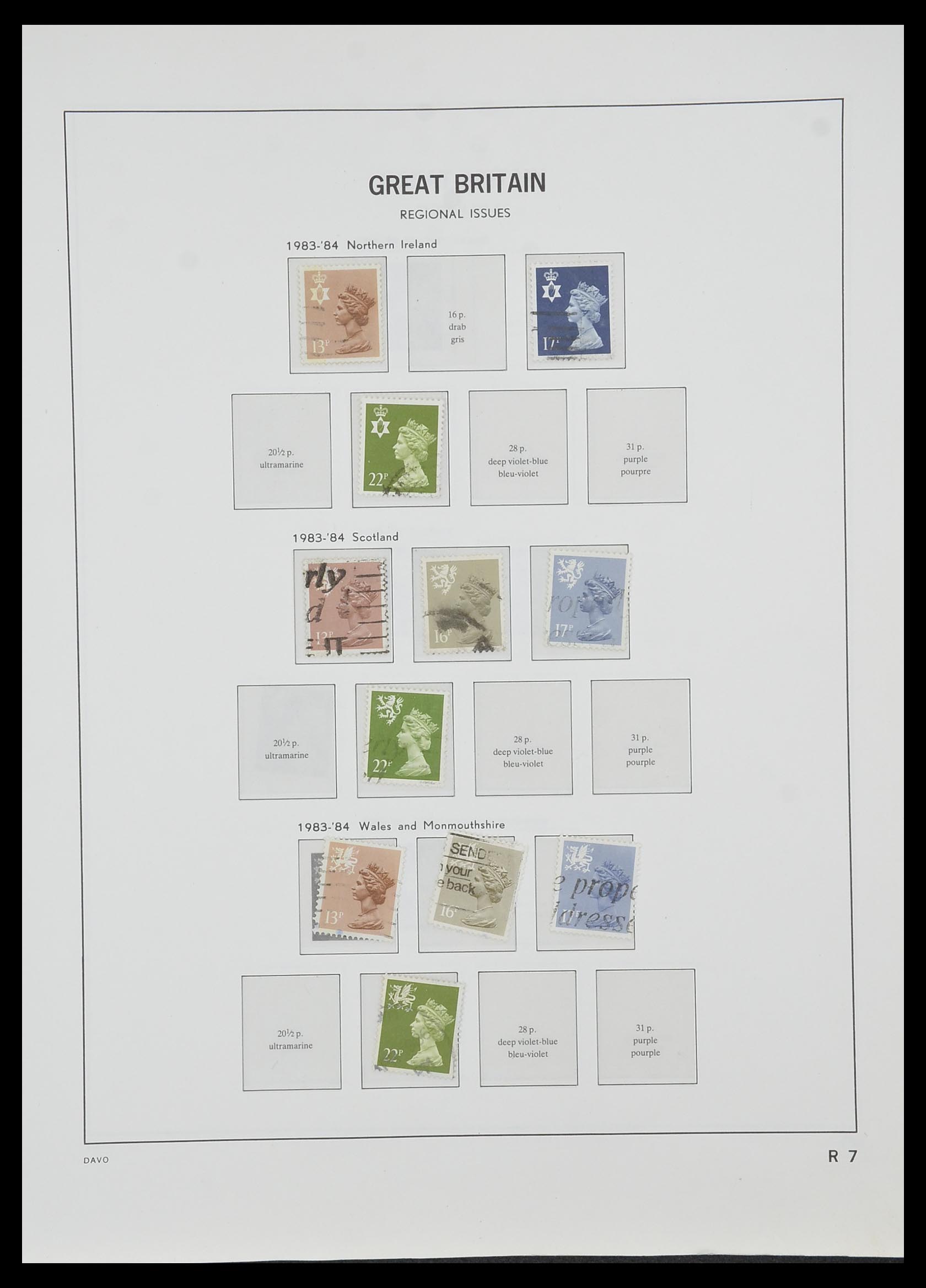 33998 139 - Postzegelverzameling 33998 Engeland 1858-1995.