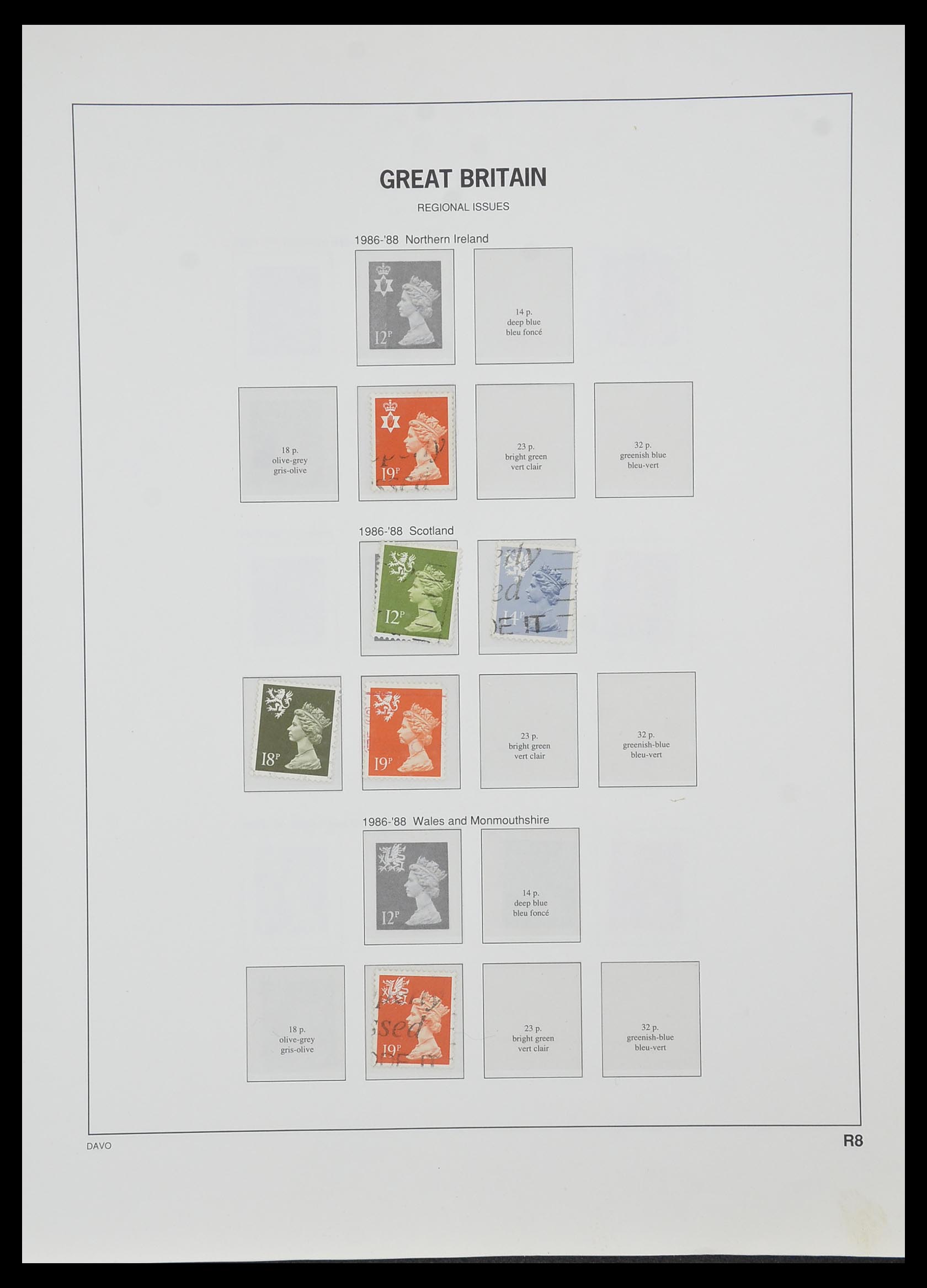 33998 140 - Postzegelverzameling 33998 Engeland 1858-1995.
