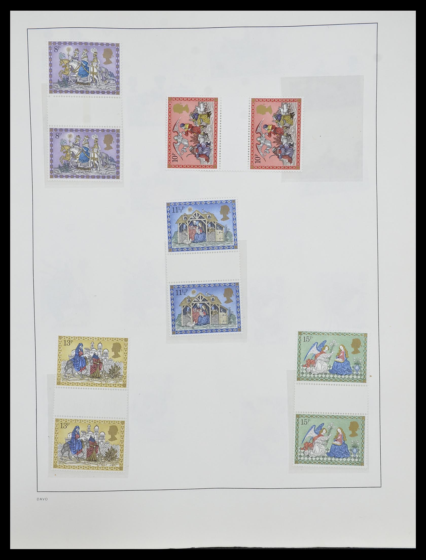 33998 268 - Postzegelverzameling 33998 Engeland 1858-1995.