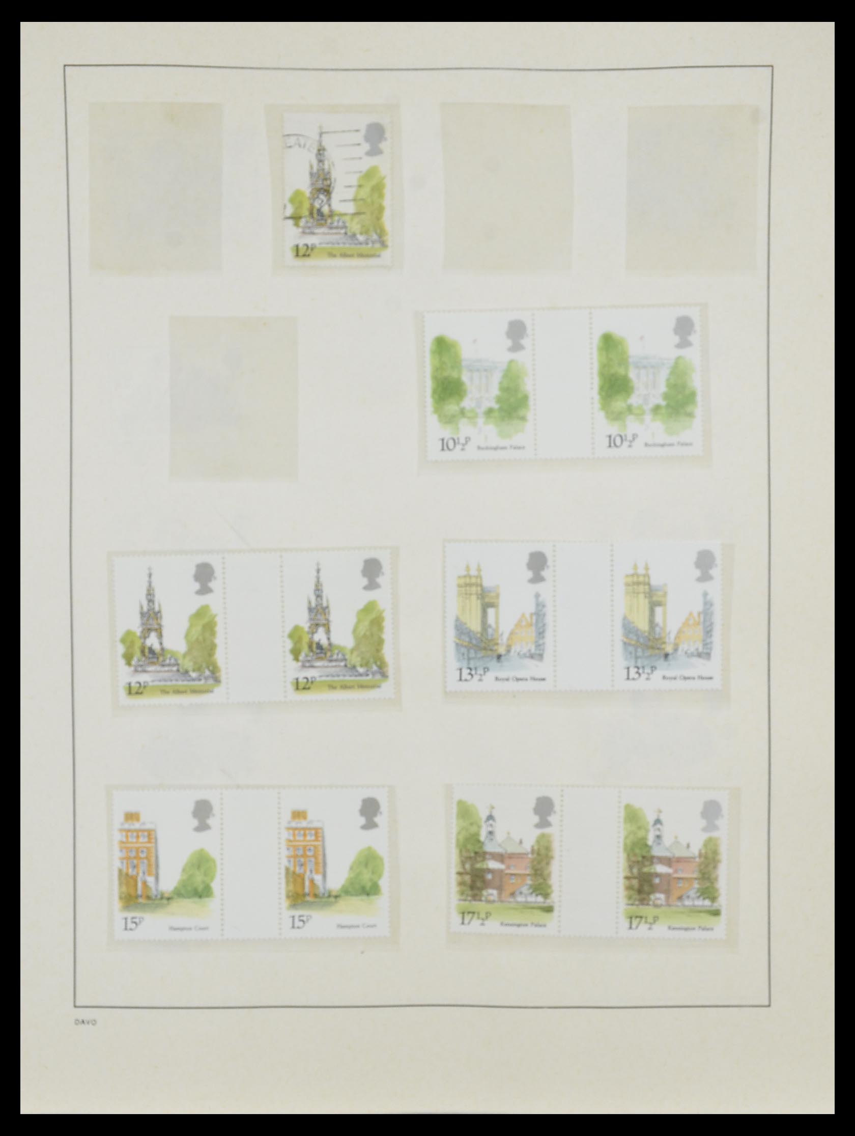 33998 275 - Postzegelverzameling 33998 Engeland 1858-1995.