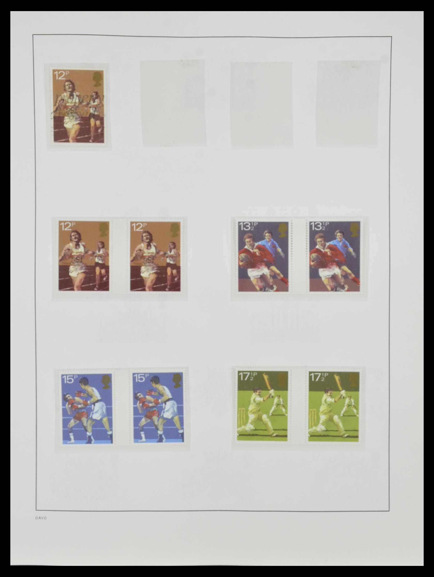 33998 279 - Postzegelverzameling 33998 Engeland 1858-1995.