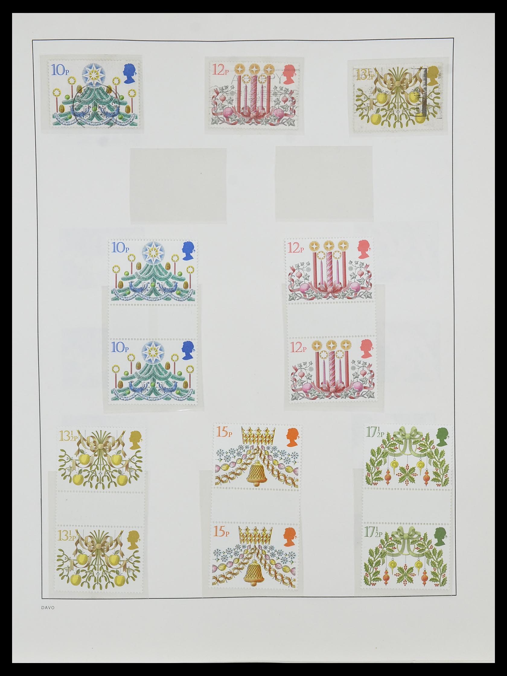 33998 280 - Postzegelverzameling 33998 Engeland 1858-1995.