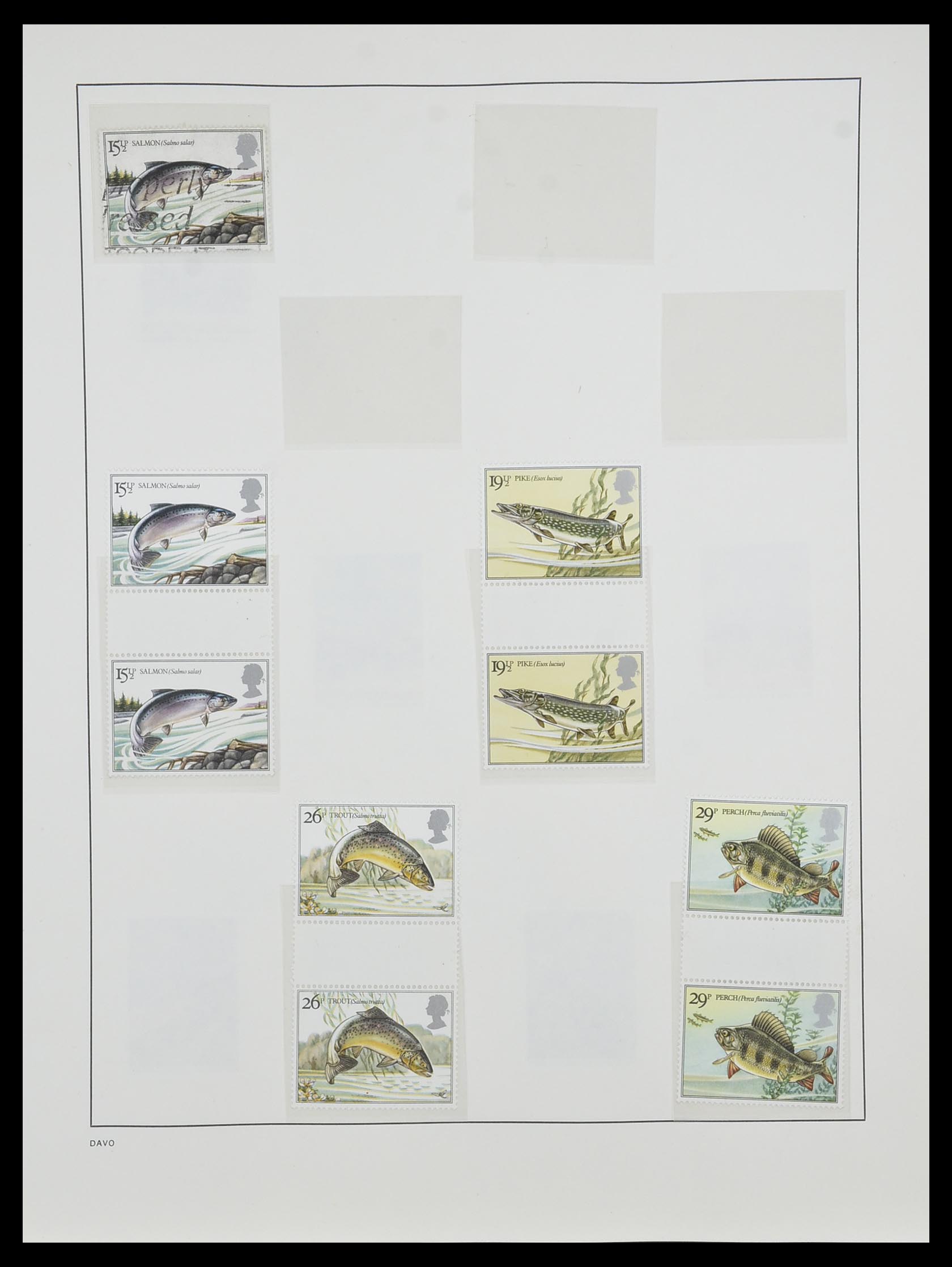 33998 297 - Postzegelverzameling 33998 Engeland 1858-1995.