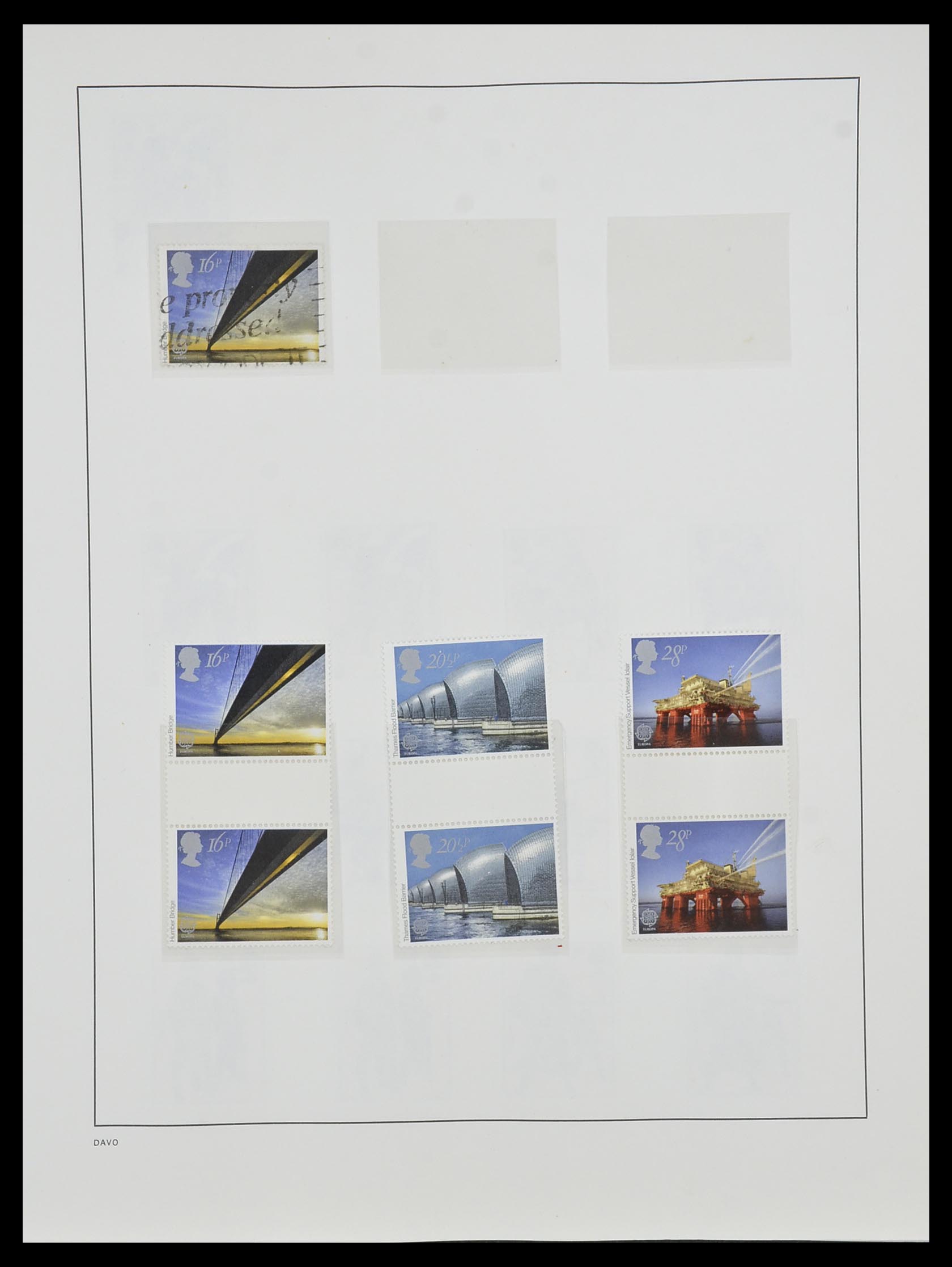 33998 299 - Postzegelverzameling 33998 Engeland 1858-1995.