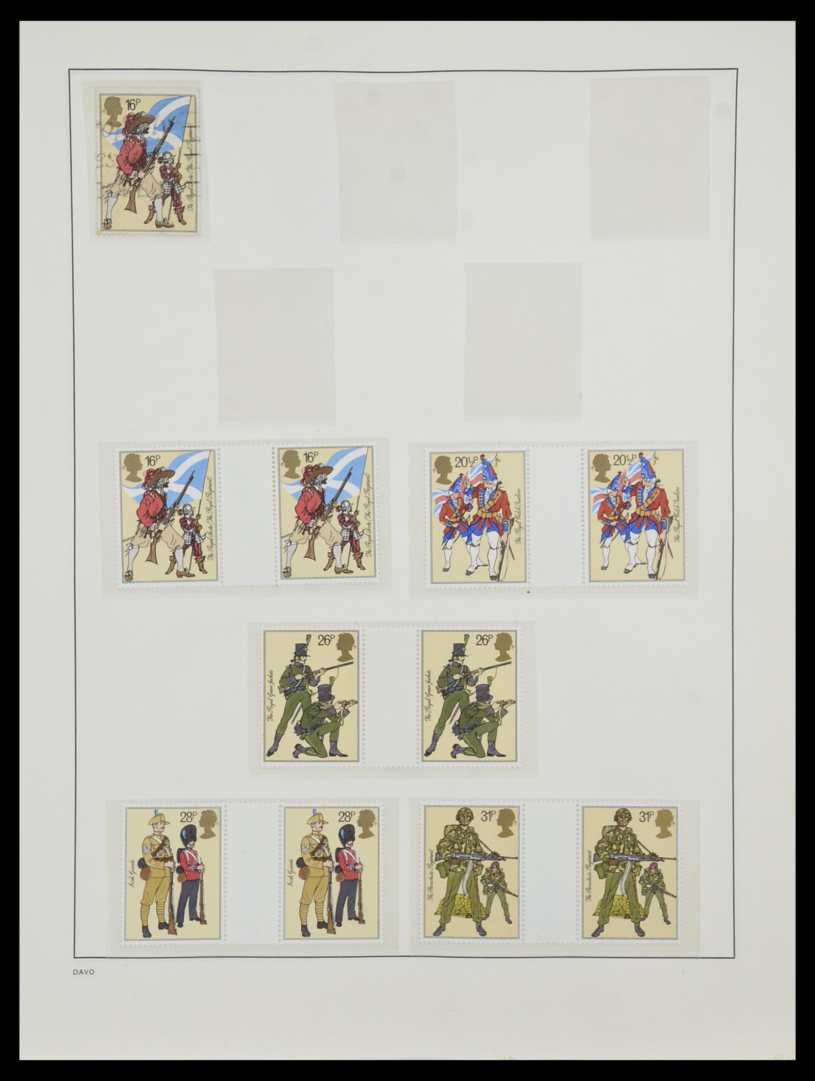 33998 300 - Postzegelverzameling 33998 Engeland 1858-1995.