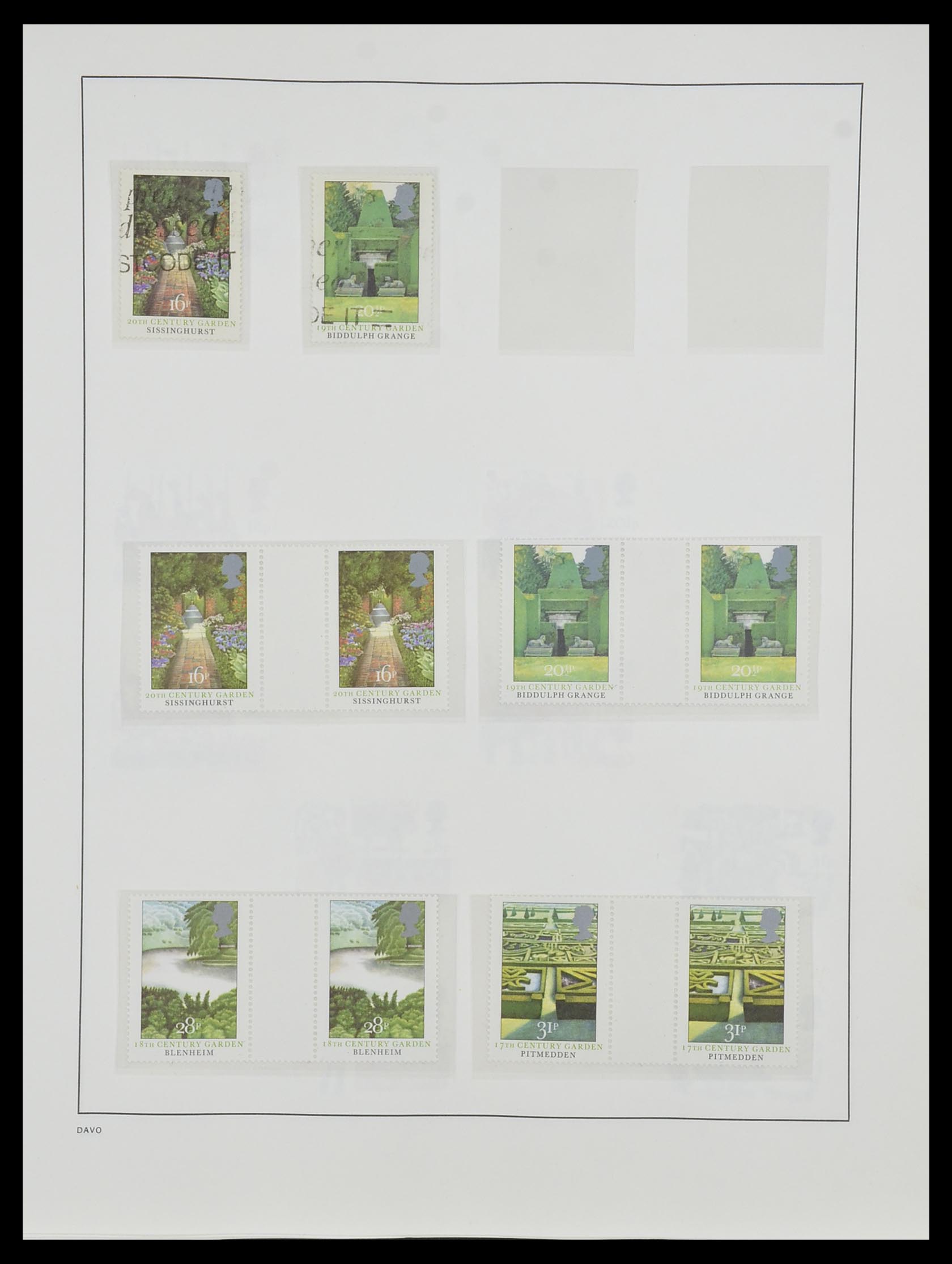 33998 301 - Postzegelverzameling 33998 Engeland 1858-1995.