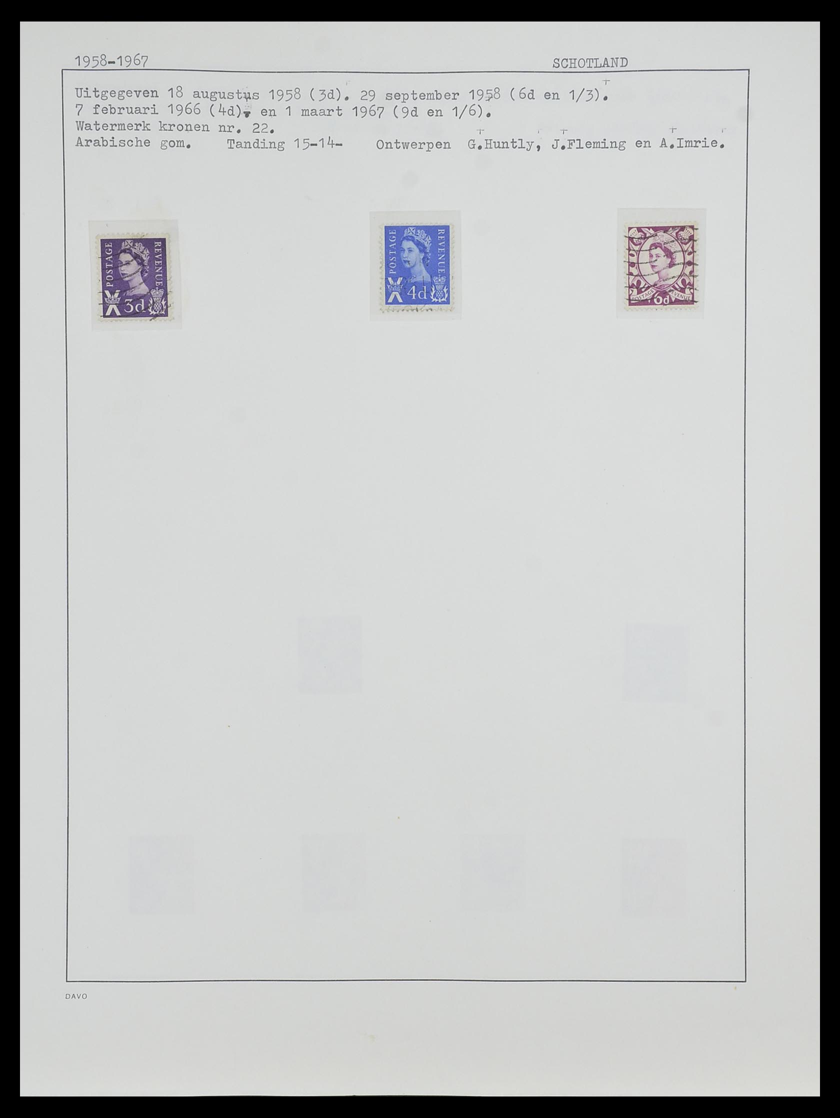 33998 309 - Postzegelverzameling 33998 Engeland 1858-1995.