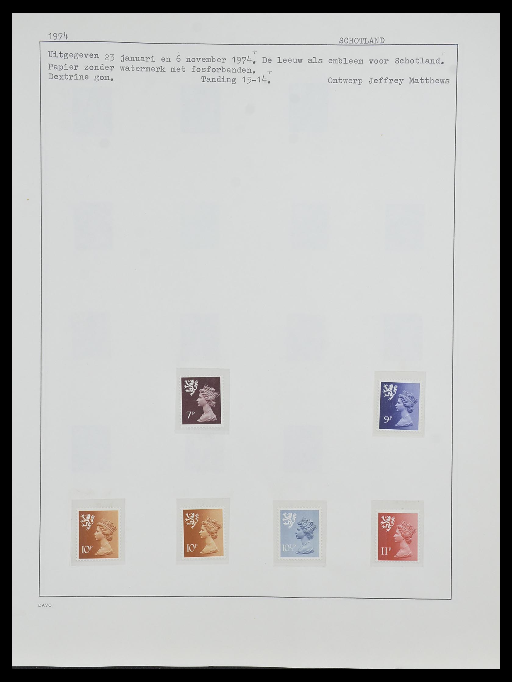 33998 310 - Postzegelverzameling 33998 Engeland 1858-1995.