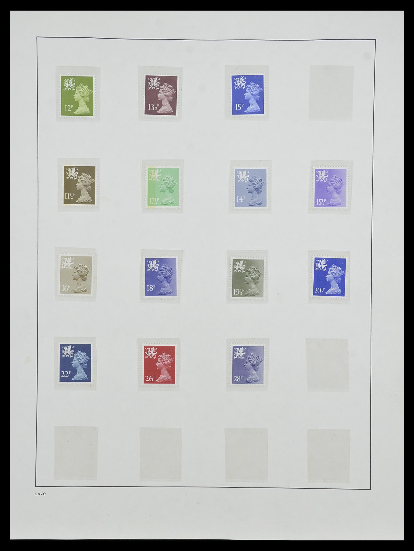 33998 314 - Postzegelverzameling 33998 Engeland 1858-1995.