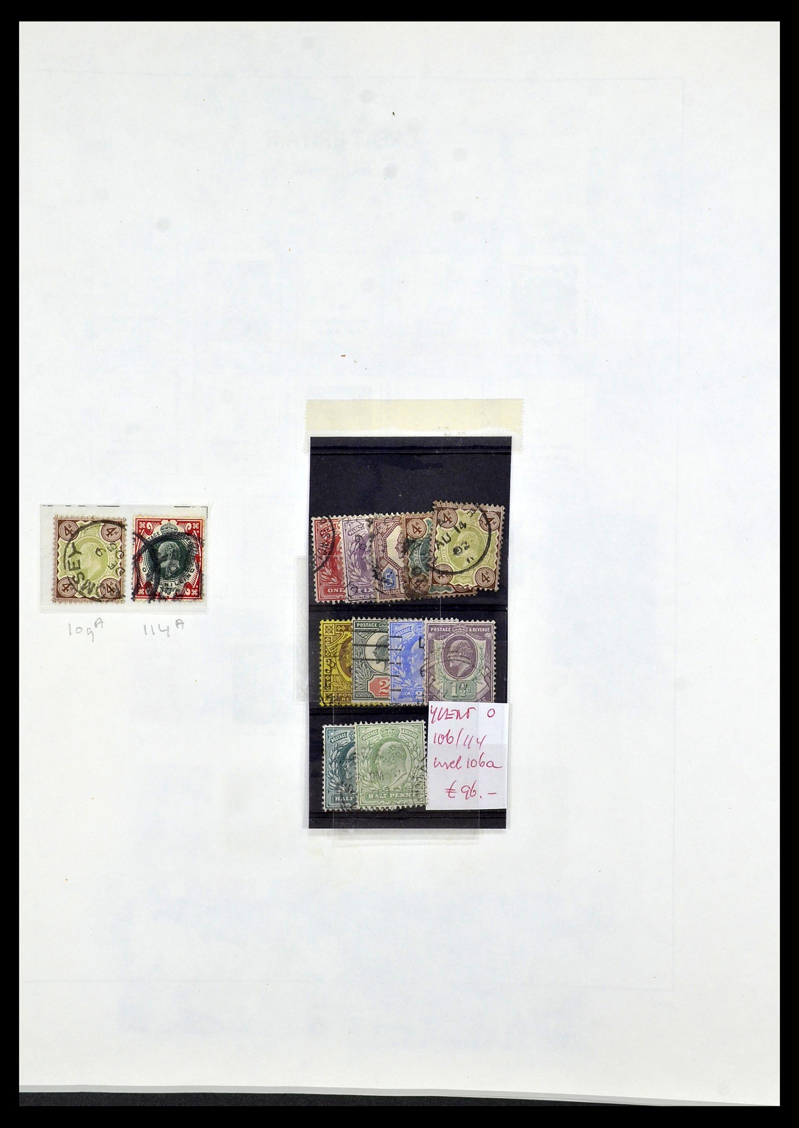 33999 007 - Postzegelverzameling 33999 Engeland 1841-2000.