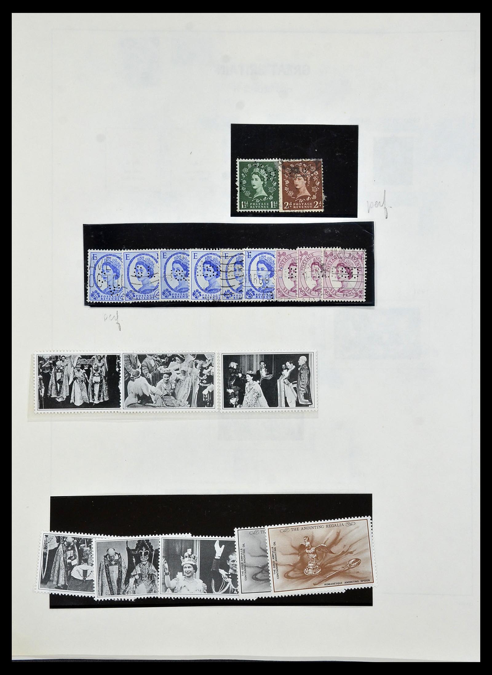 33999 018 - Postzegelverzameling 33999 Engeland 1841-2000.