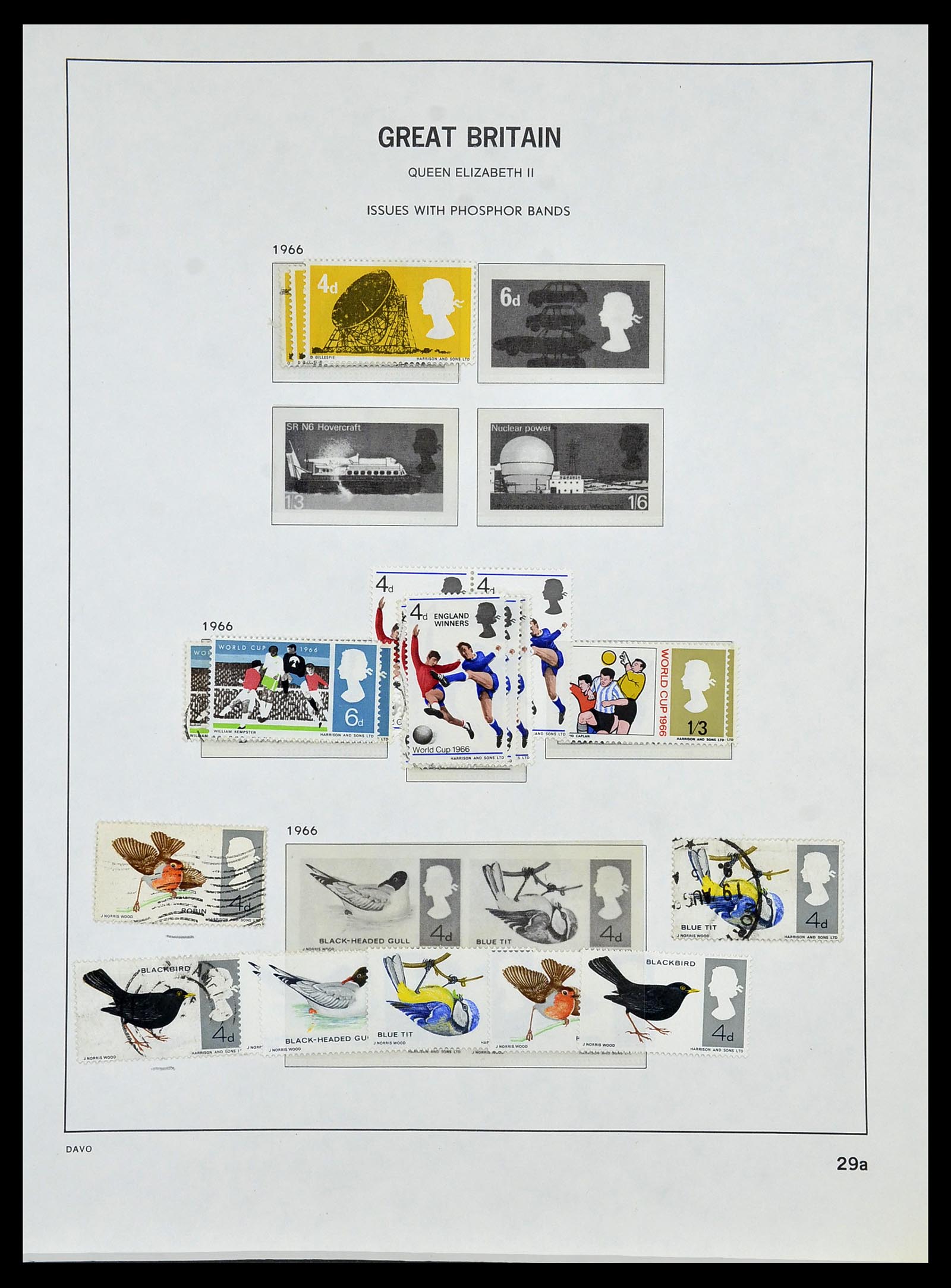 33999 033 - Postzegelverzameling 33999 Engeland 1841-2000.