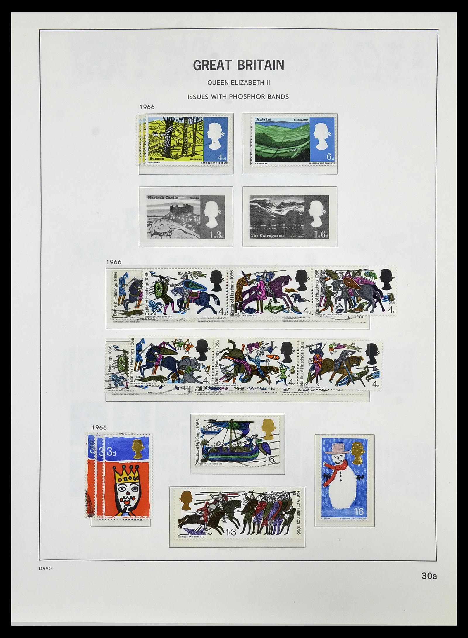 33999 035 - Postzegelverzameling 33999 Engeland 1841-2000.