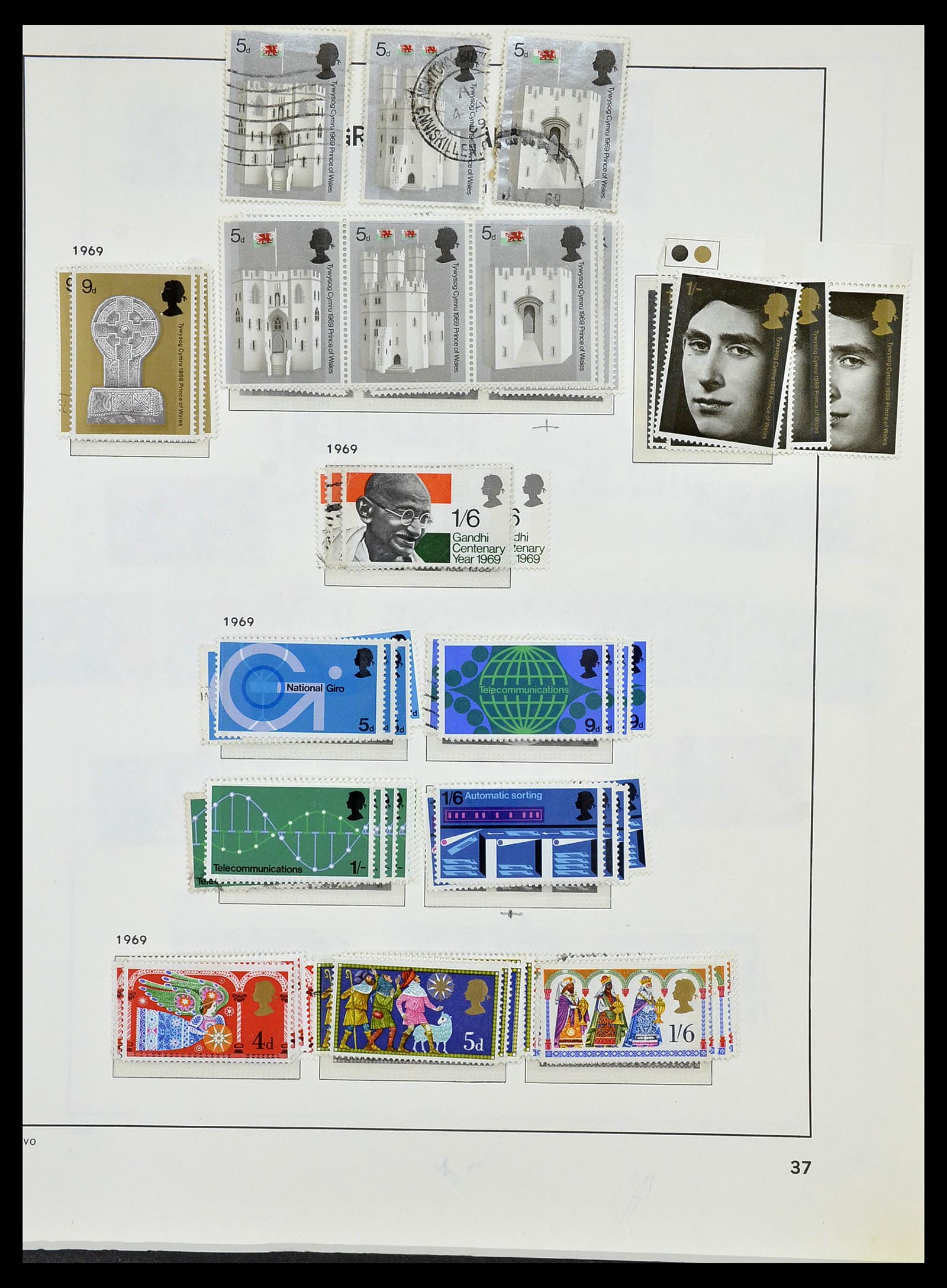 33999 042 - Postzegelverzameling 33999 Engeland 1841-2000.