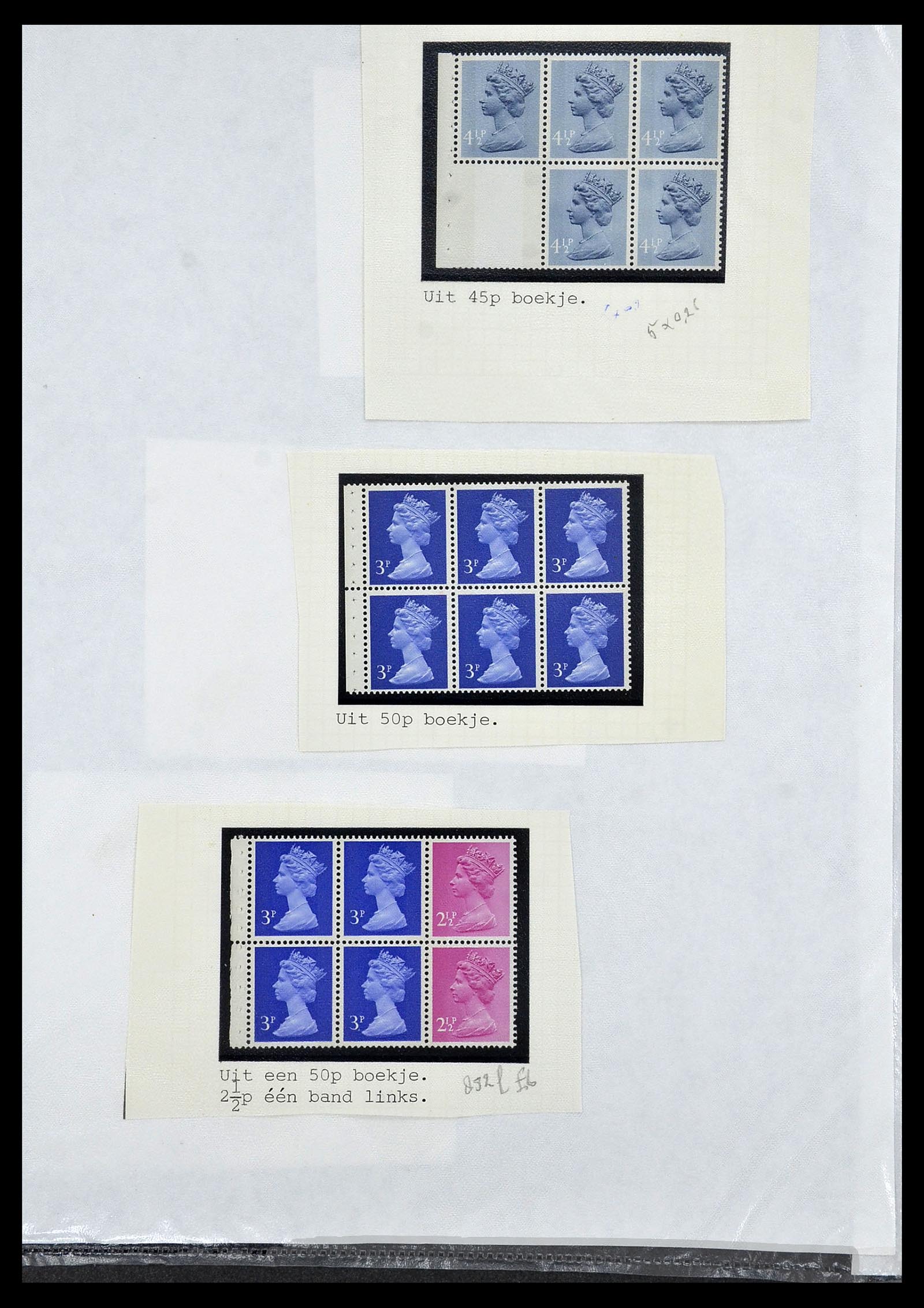 33999 048 - Postzegelverzameling 33999 Engeland 1841-2000.