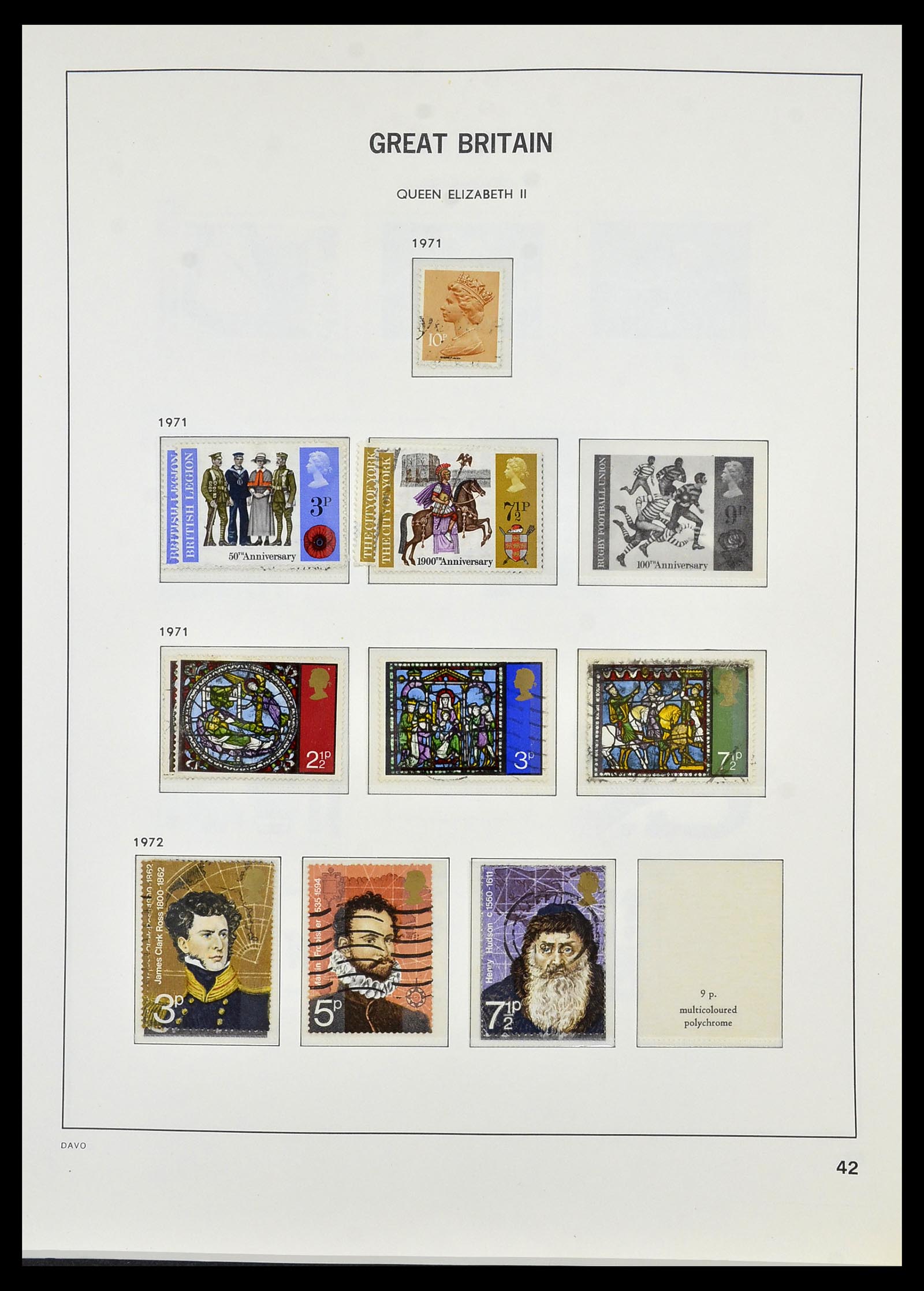 33999 050 - Postzegelverzameling 33999 Engeland 1841-2000.
