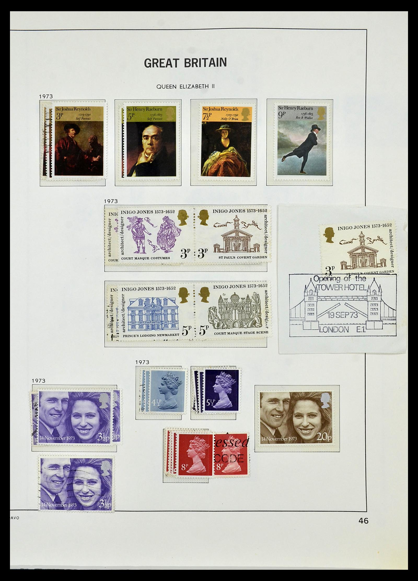 33999 054 - Postzegelverzameling 33999 Engeland 1841-2000.