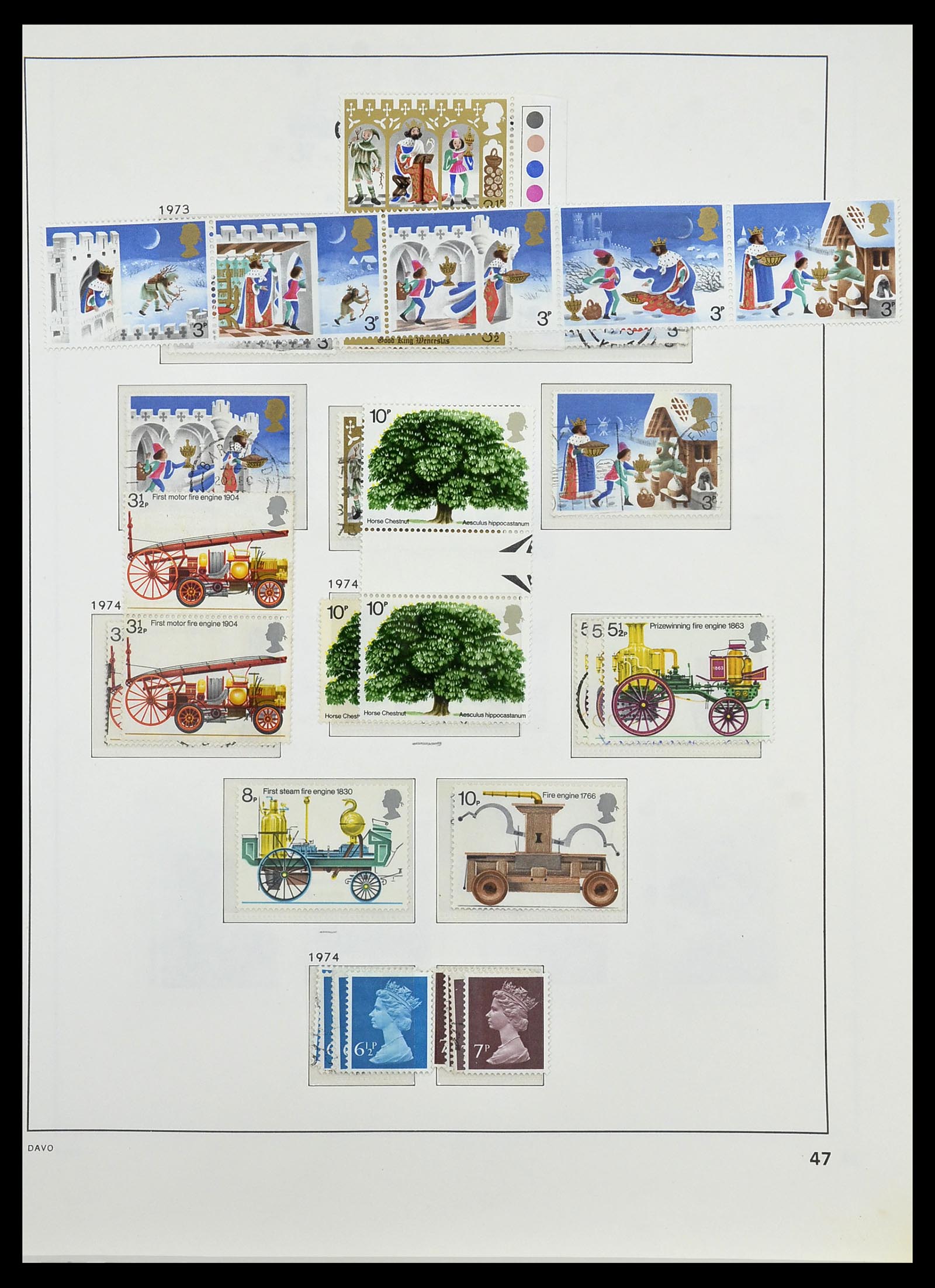 33999 055 - Postzegelverzameling 33999 Engeland 1841-2000.