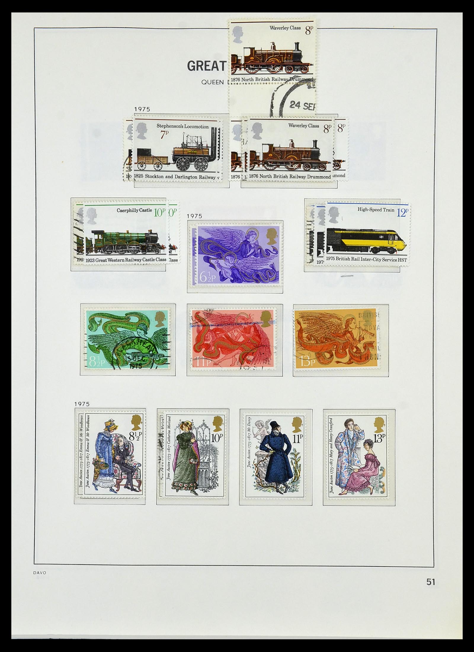 33999 059 - Postzegelverzameling 33999 Engeland 1841-2000.