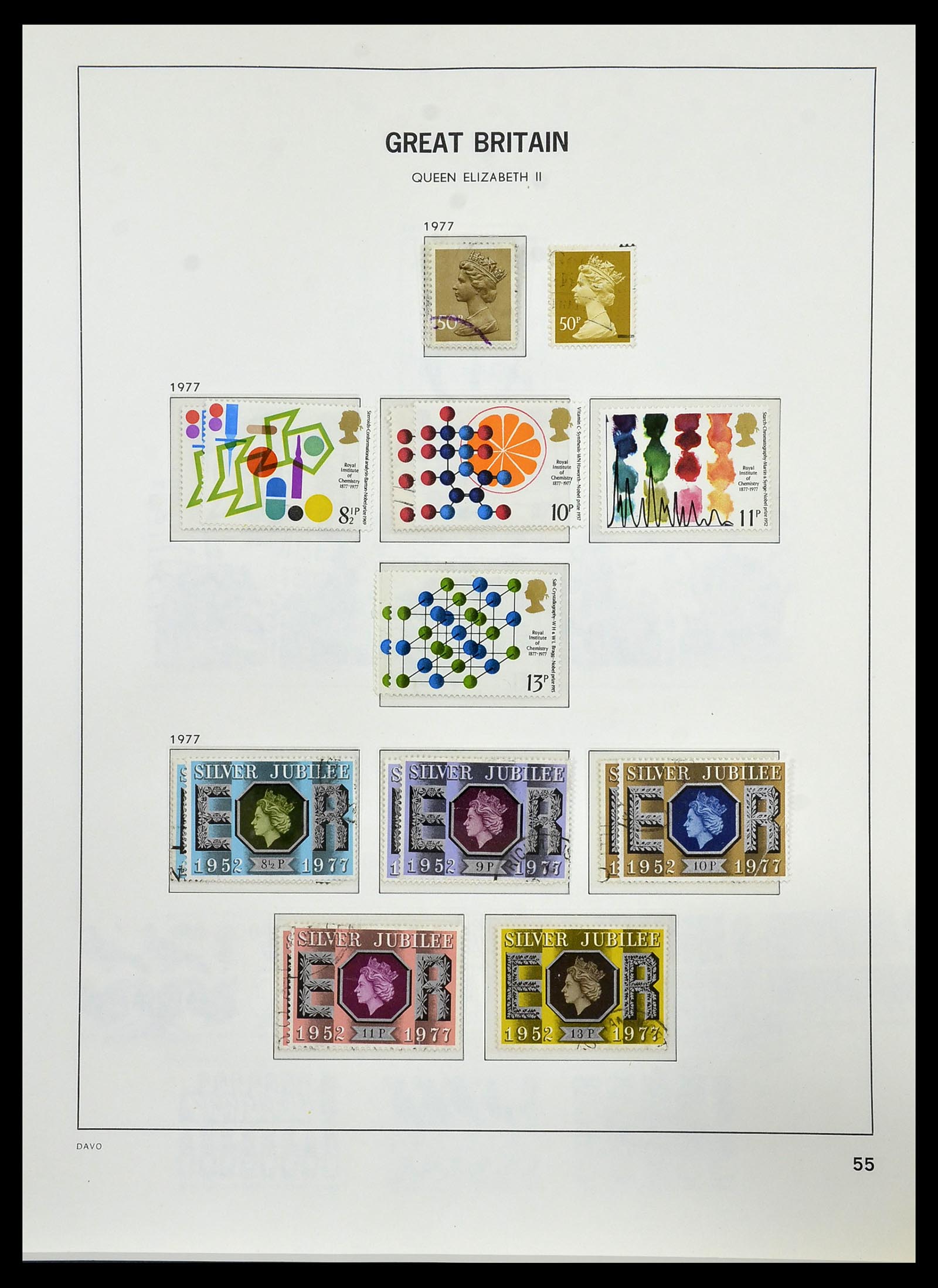 33999 063 - Postzegelverzameling 33999 Engeland 1841-2000.