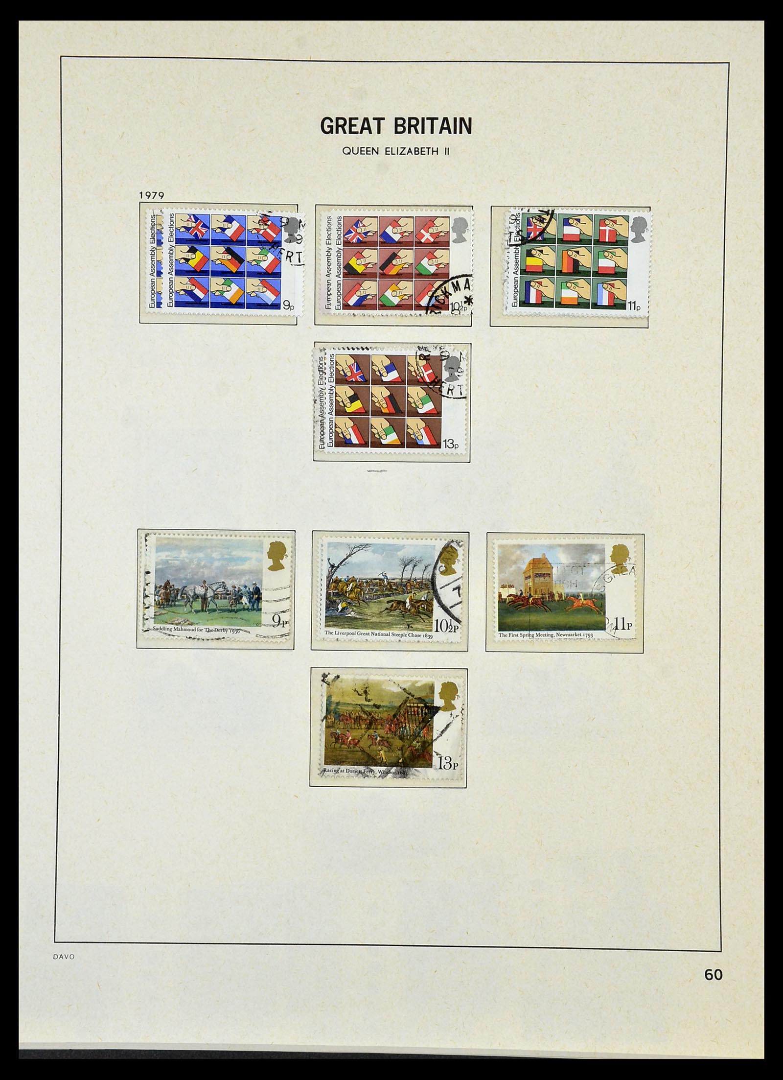 33999 068 - Postzegelverzameling 33999 Engeland 1841-2000.
