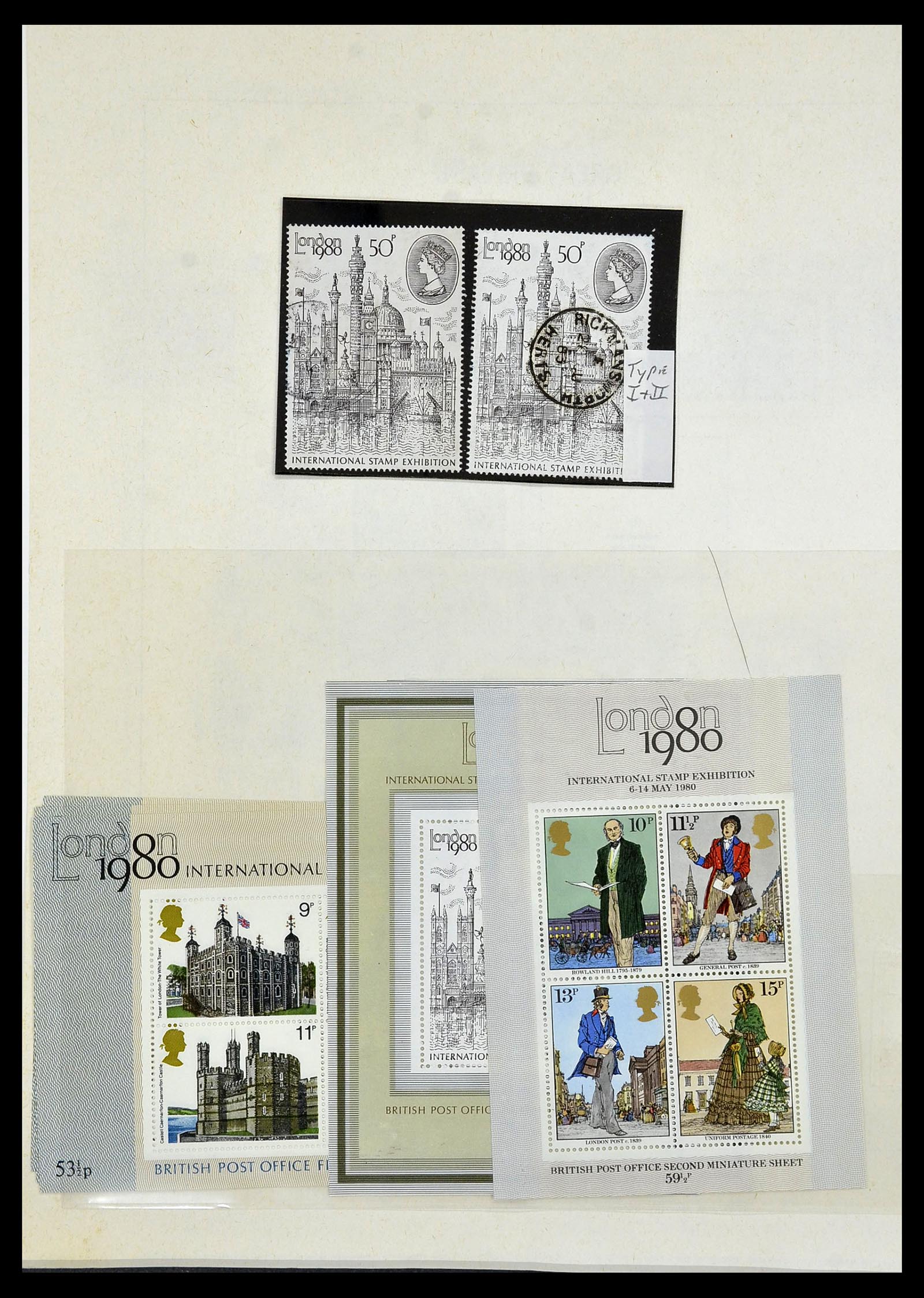33999 071 - Postzegelverzameling 33999 Engeland 1841-2000.