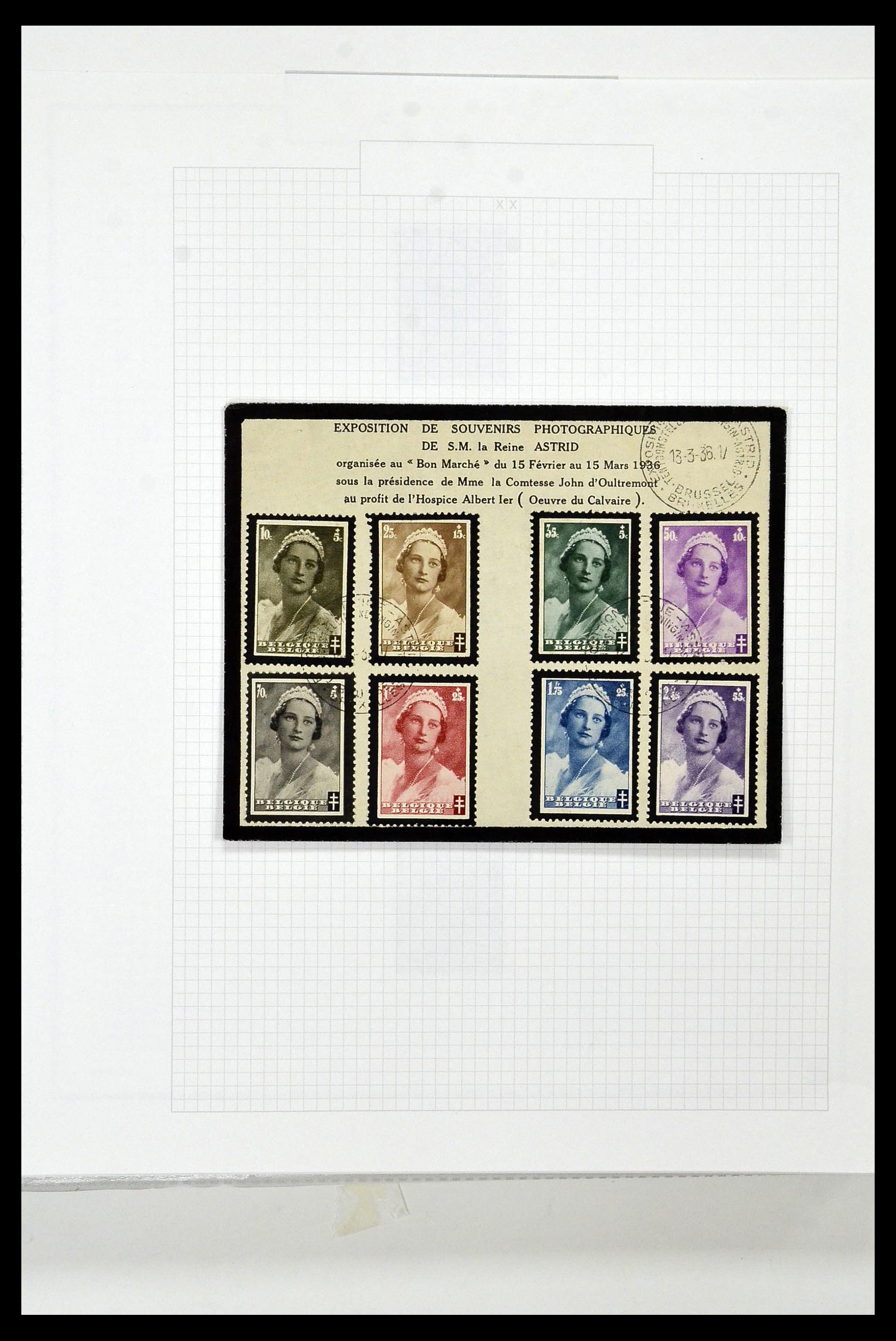 34001 045 - Stamp collection 34001 Belgium 1849-1998.