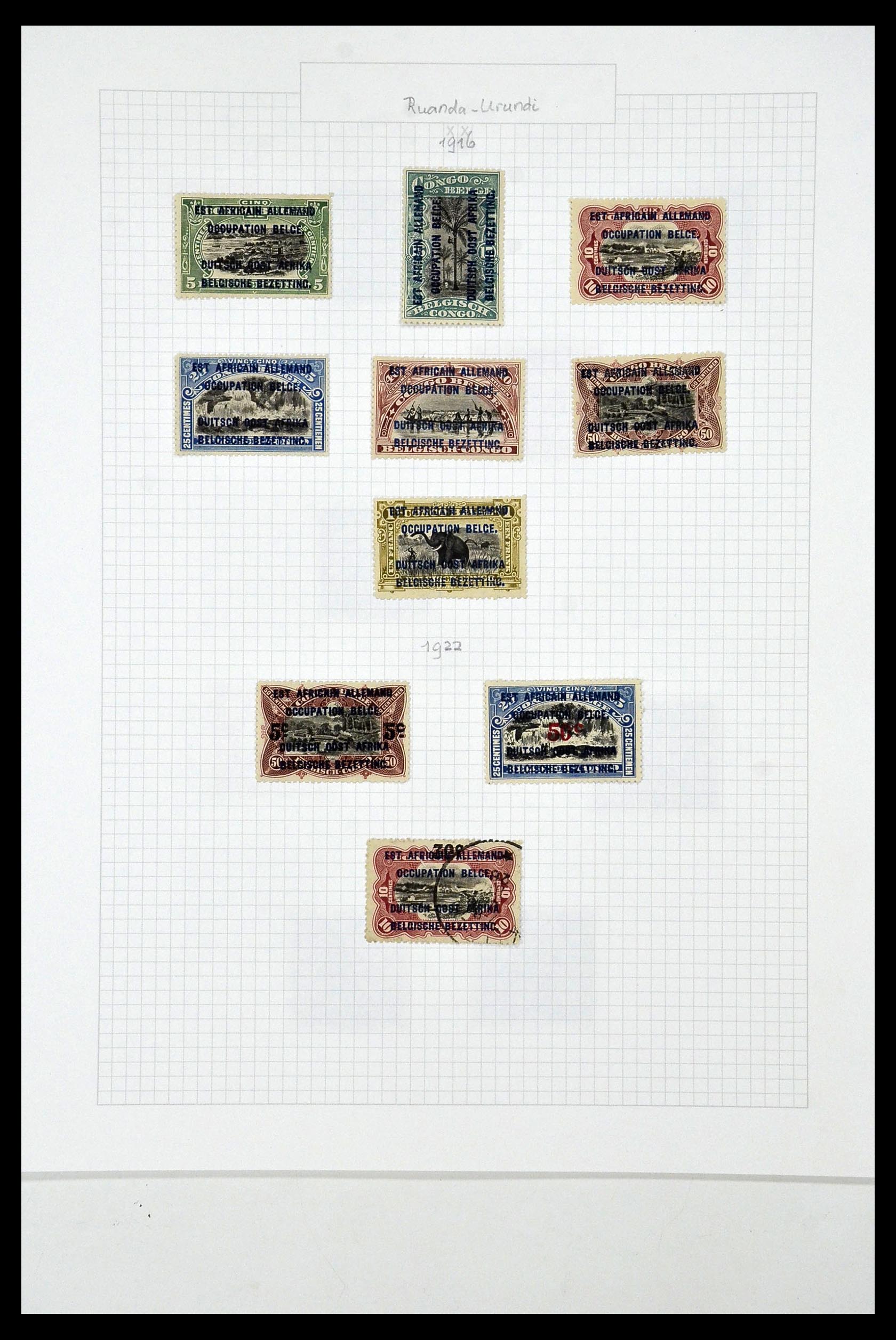 34001 345 - Stamp collection 34001 Belgium 1849-1998.