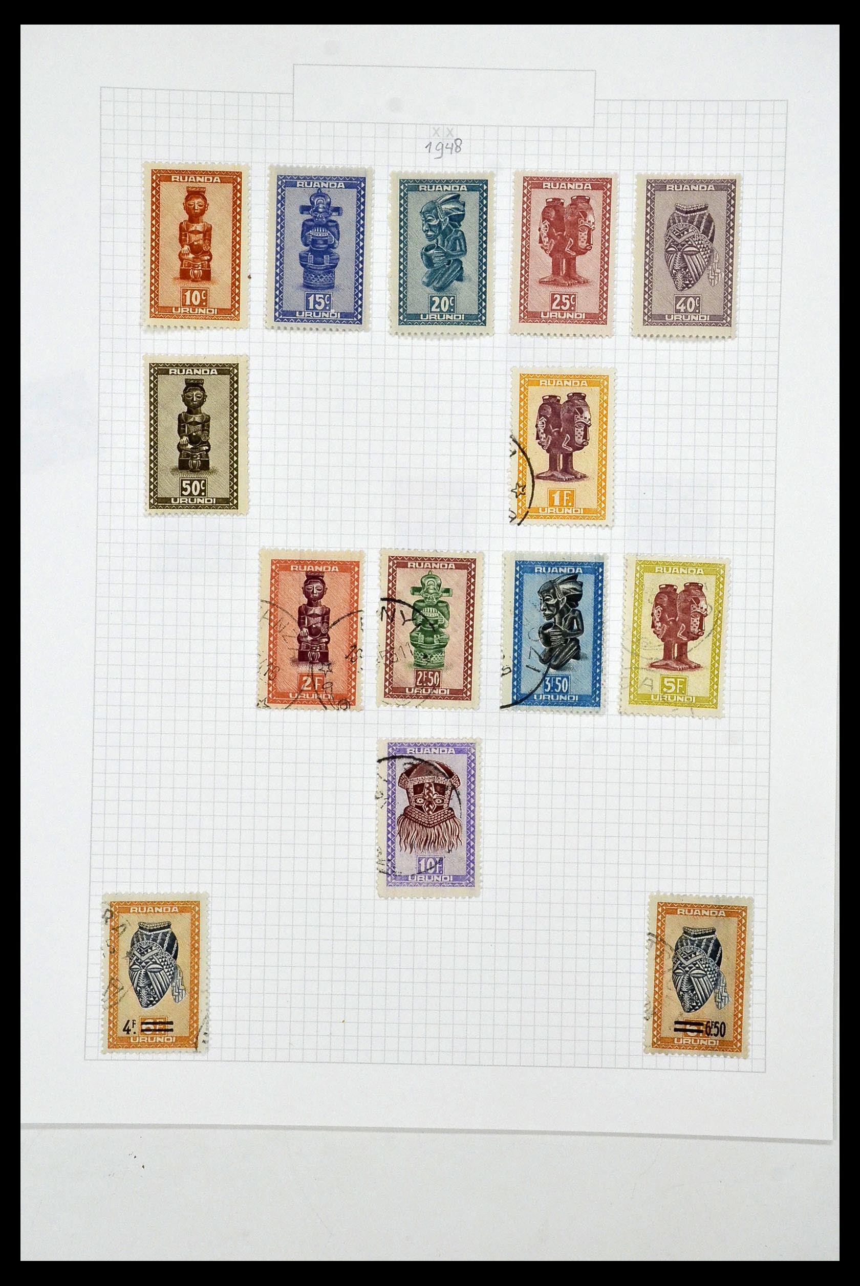 34001 350 - Stamp collection 34001 Belgium 1849-1998.